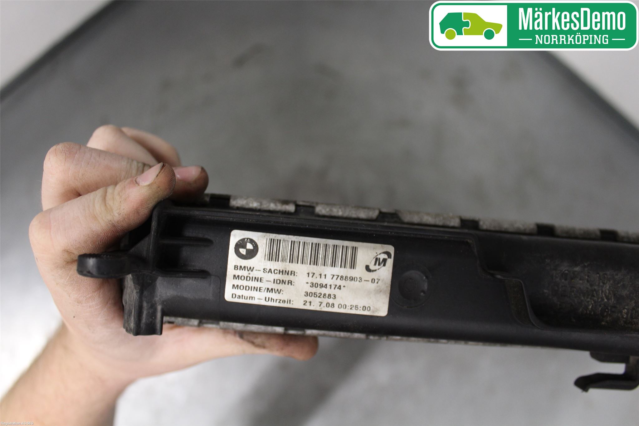 BMW 3 E90/91 SED/TOU 05-12 Radiator Manuell