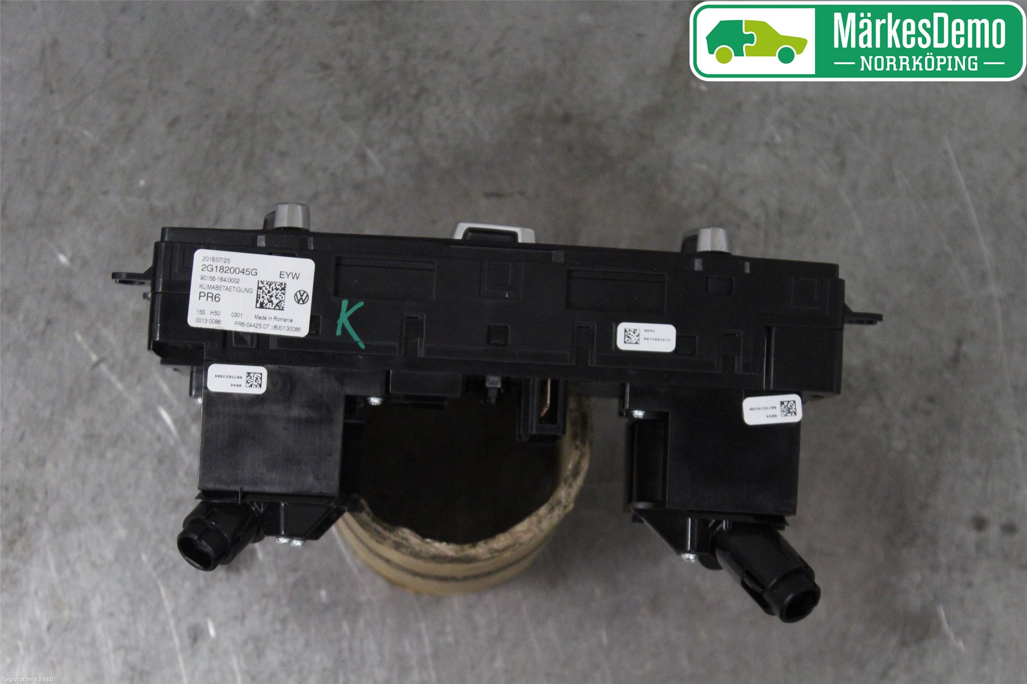 Volkswagen VW POLO VI 18->> Varmeapparat Panel(Regulering)