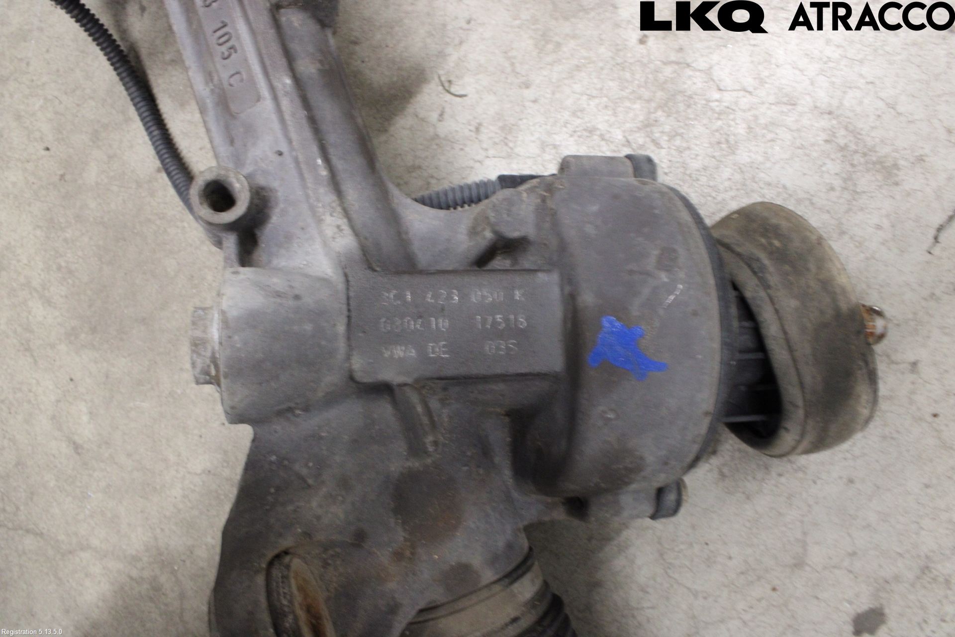 Volkswagen VW PASSAT 05-11 Servo Snekke - Tannstang