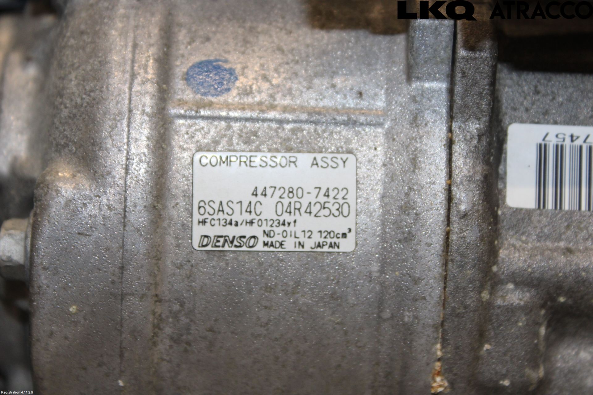Mercedes-Benz MB CLA-KLASS (C117/X117) 13-19 Varme Ac Kompressor