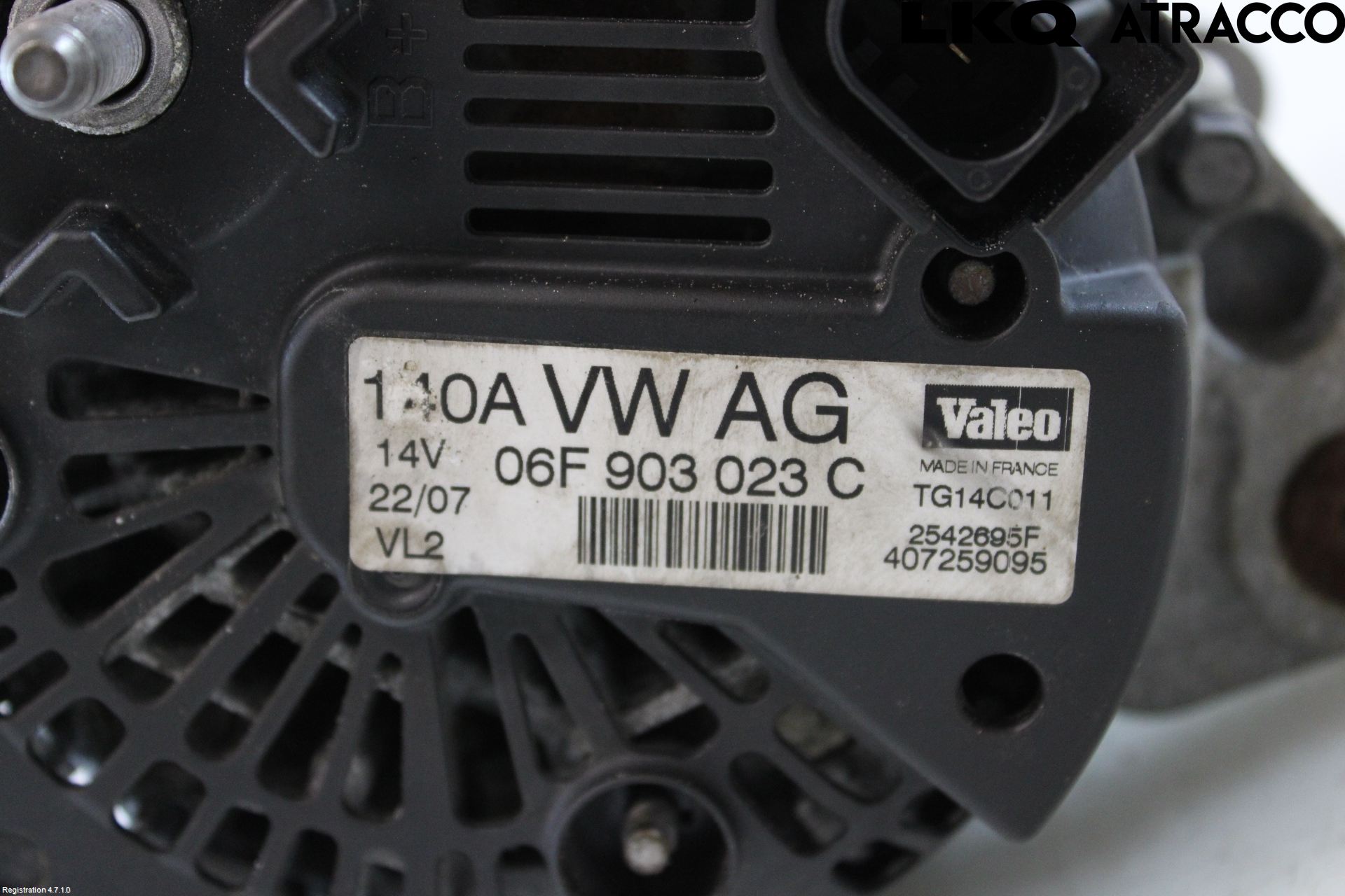 Volkswagen VW GOLF V 04-09 Dynamo