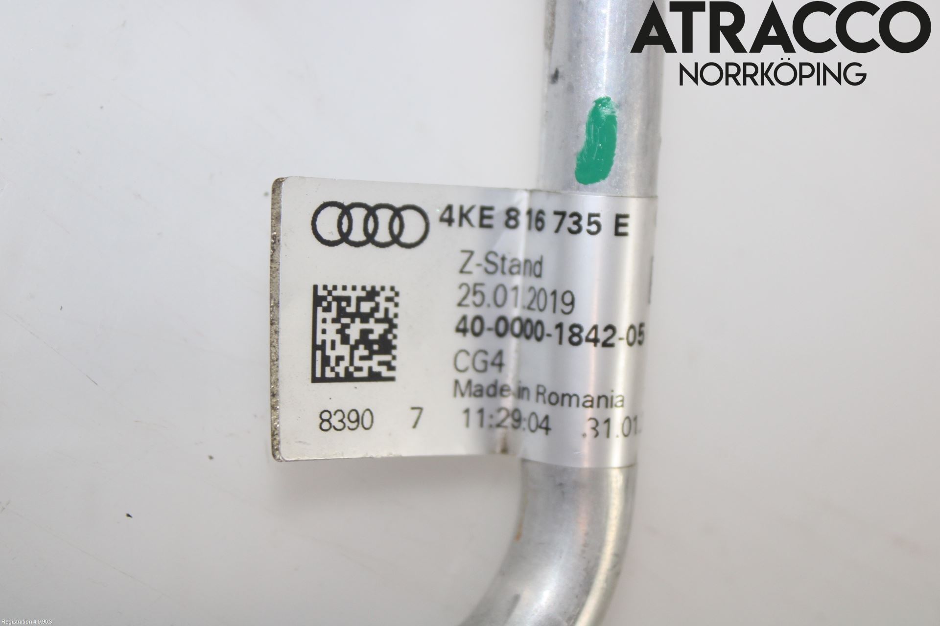 Audi E-TRON, S GE 19- Varme Ac Slange - Rør