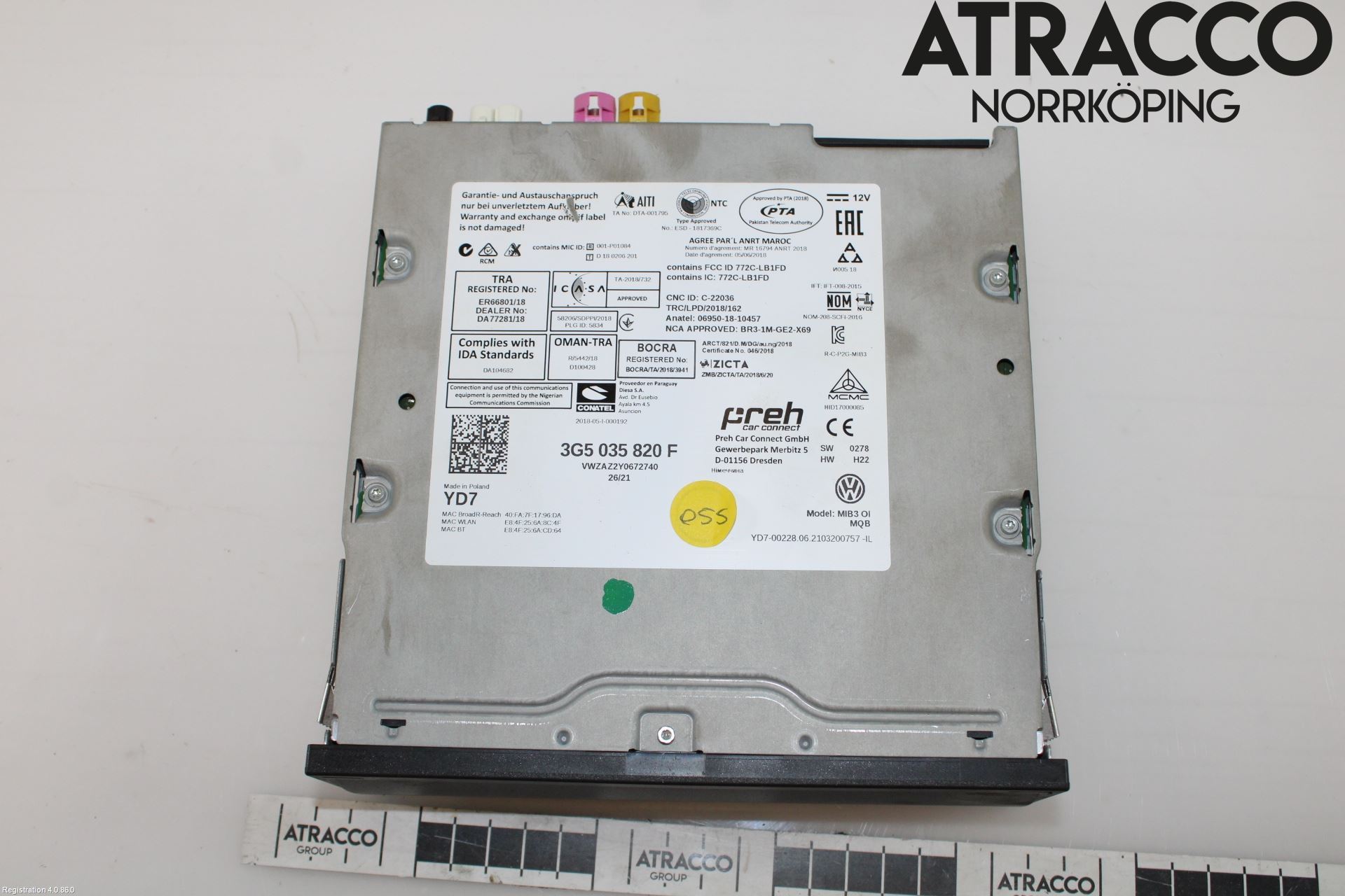 Volkswagen VW PASSAT 20-24 Stereo Radio Med Cd