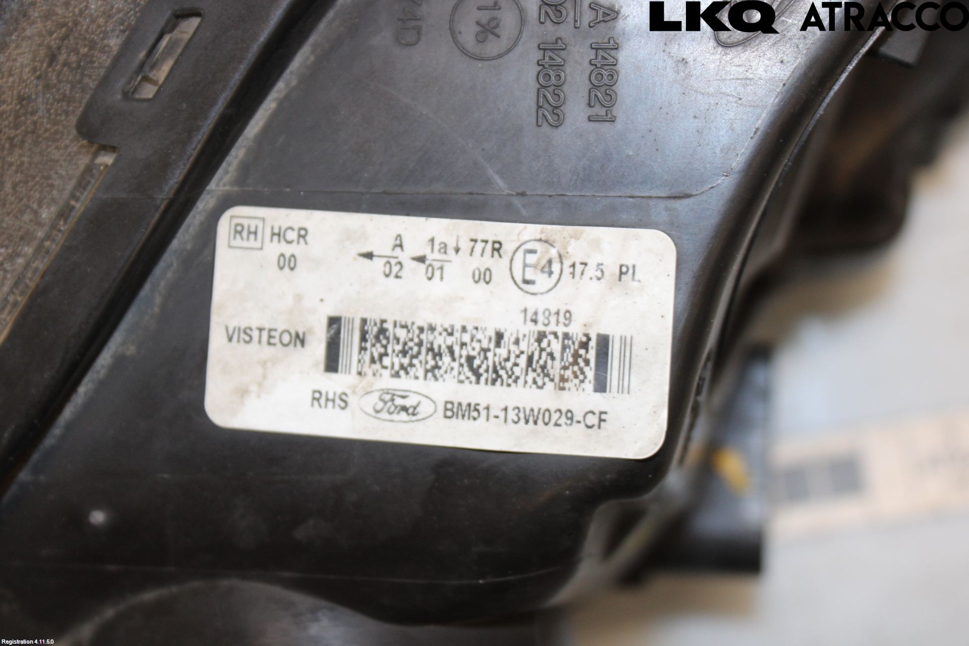 Ford FOCUS 11-14 Frontlykt Høyre