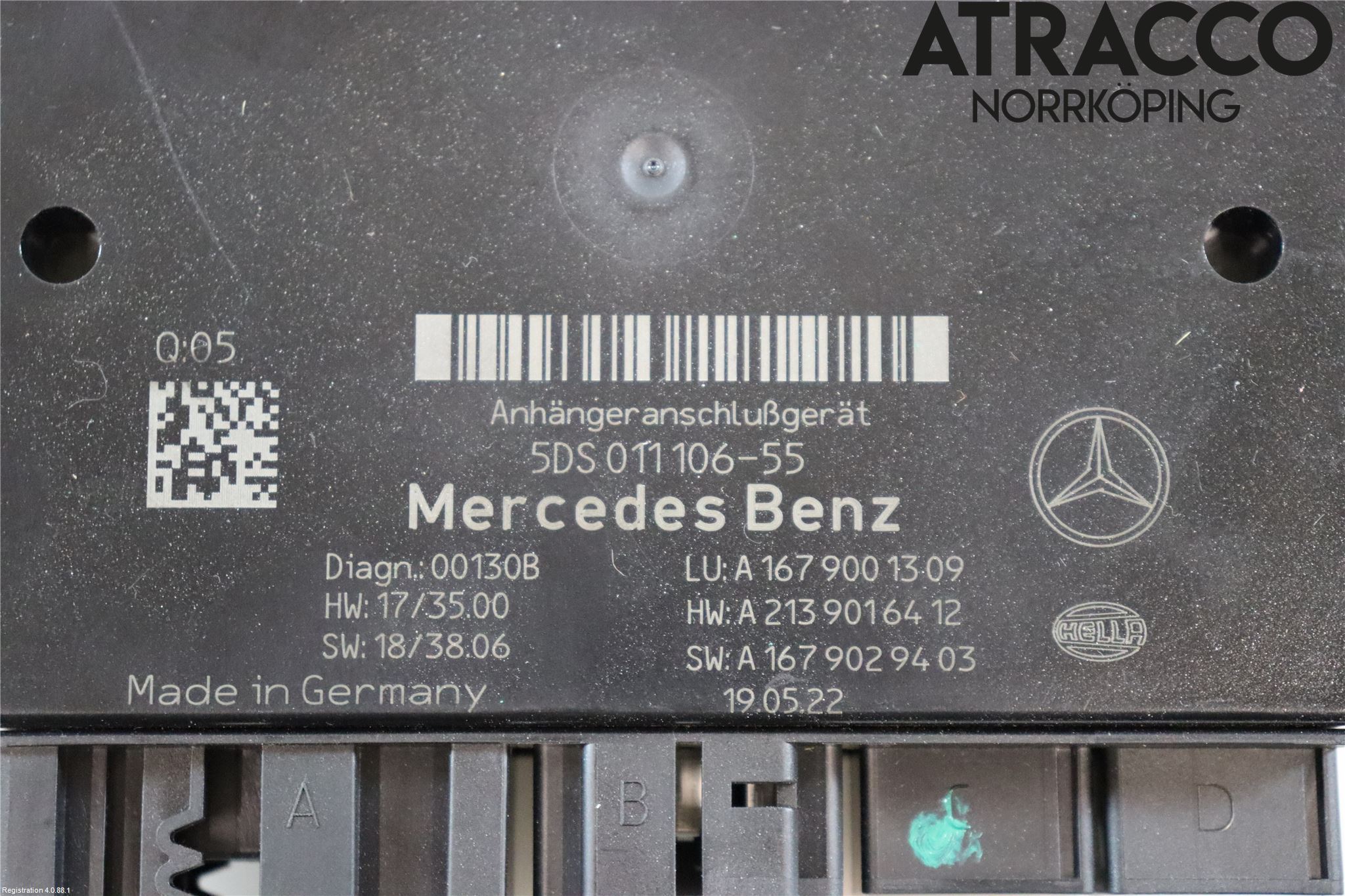 Mercedes-Benz MB E-KLASS (W213) 16-23 Styreenhet Tilhengerfeste