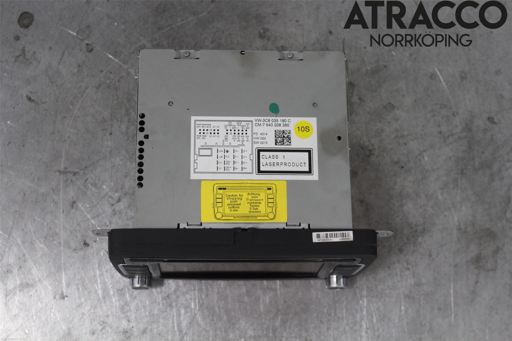 Volkswagen VW PASSAT 11-14 Stereo Radio Med Cd