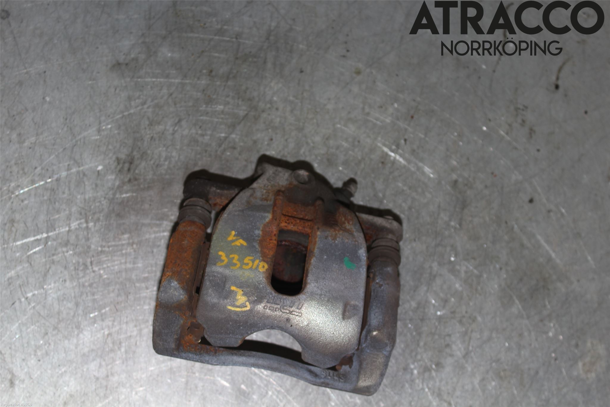 Renault CLIO III  09-12 Bremsecaliper Foran Venstre