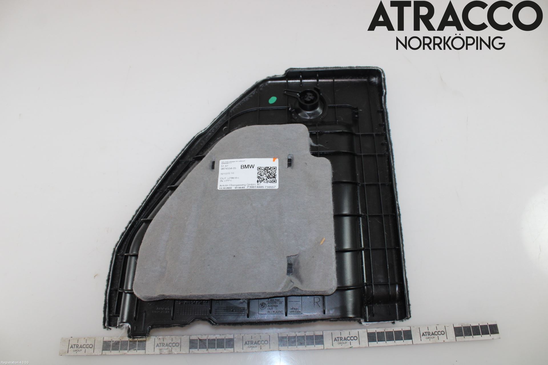 BMW 5 G30/G31/F90 17-23 Innr Sidetrekk-Deksel