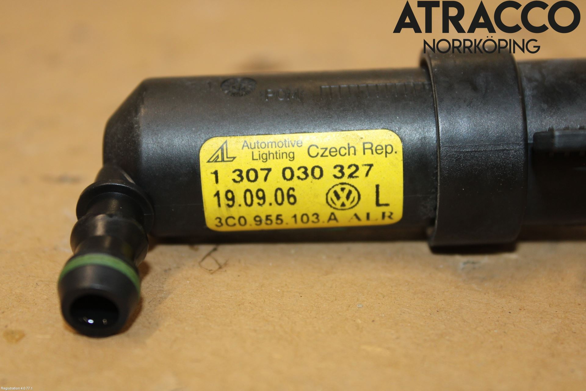 Volkswagen VW PASSAT 05-11 Spylerdyse Frontlykter
