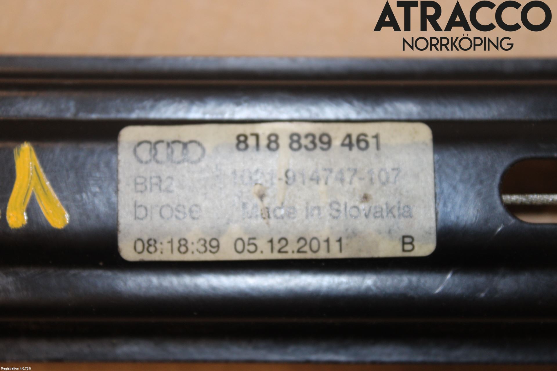 Audi A5 07-16 Vindusheis El Komp