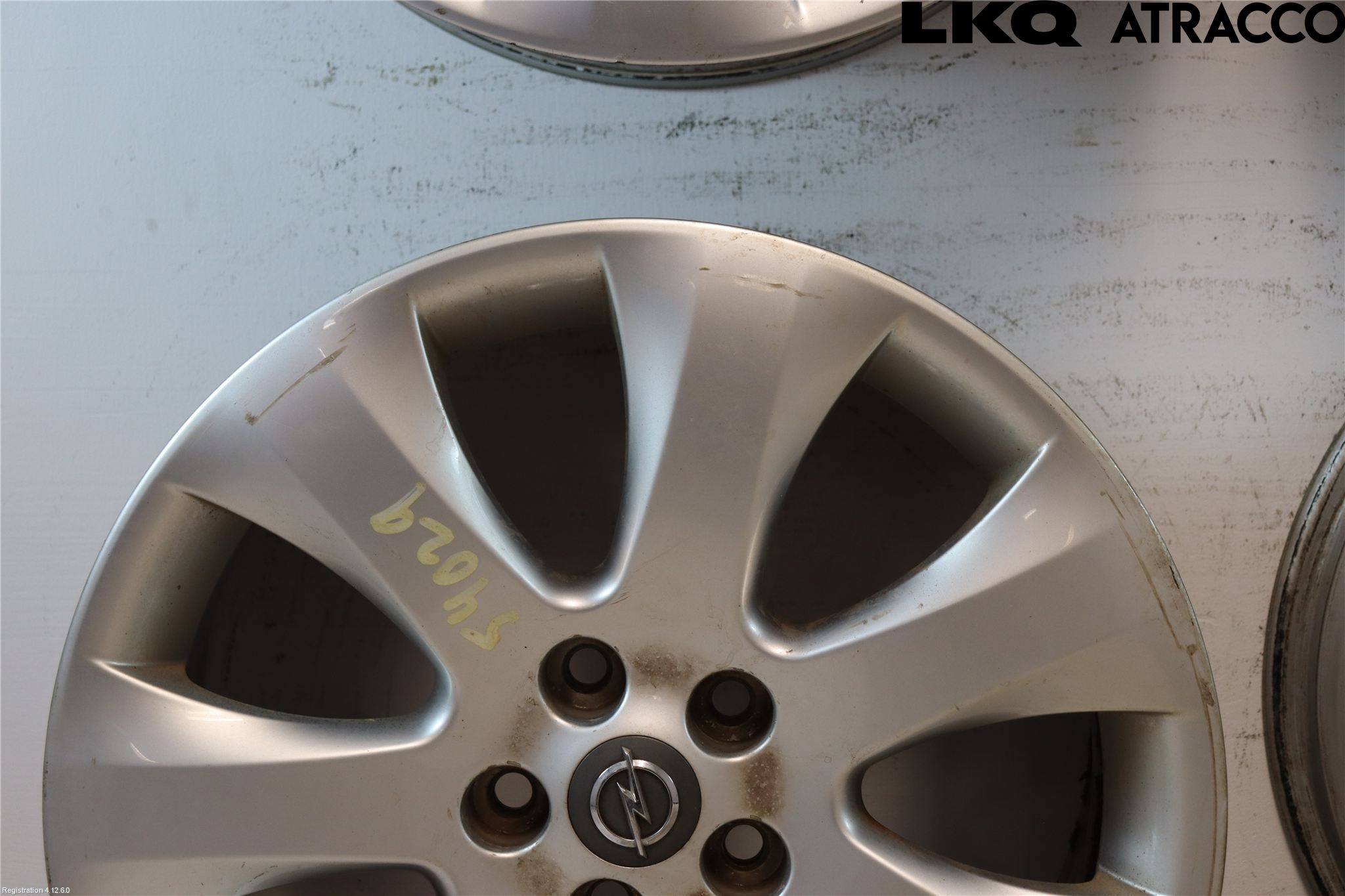 Opel ASTRA J 10-15 Felg Aluminium Sett 4Stk