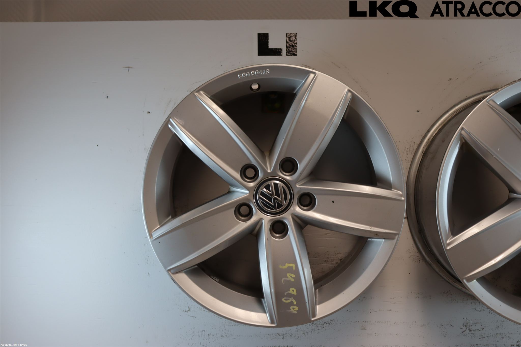 Volkswagen VW TOURAN 16- Felg Aluminium Sett 4Stk