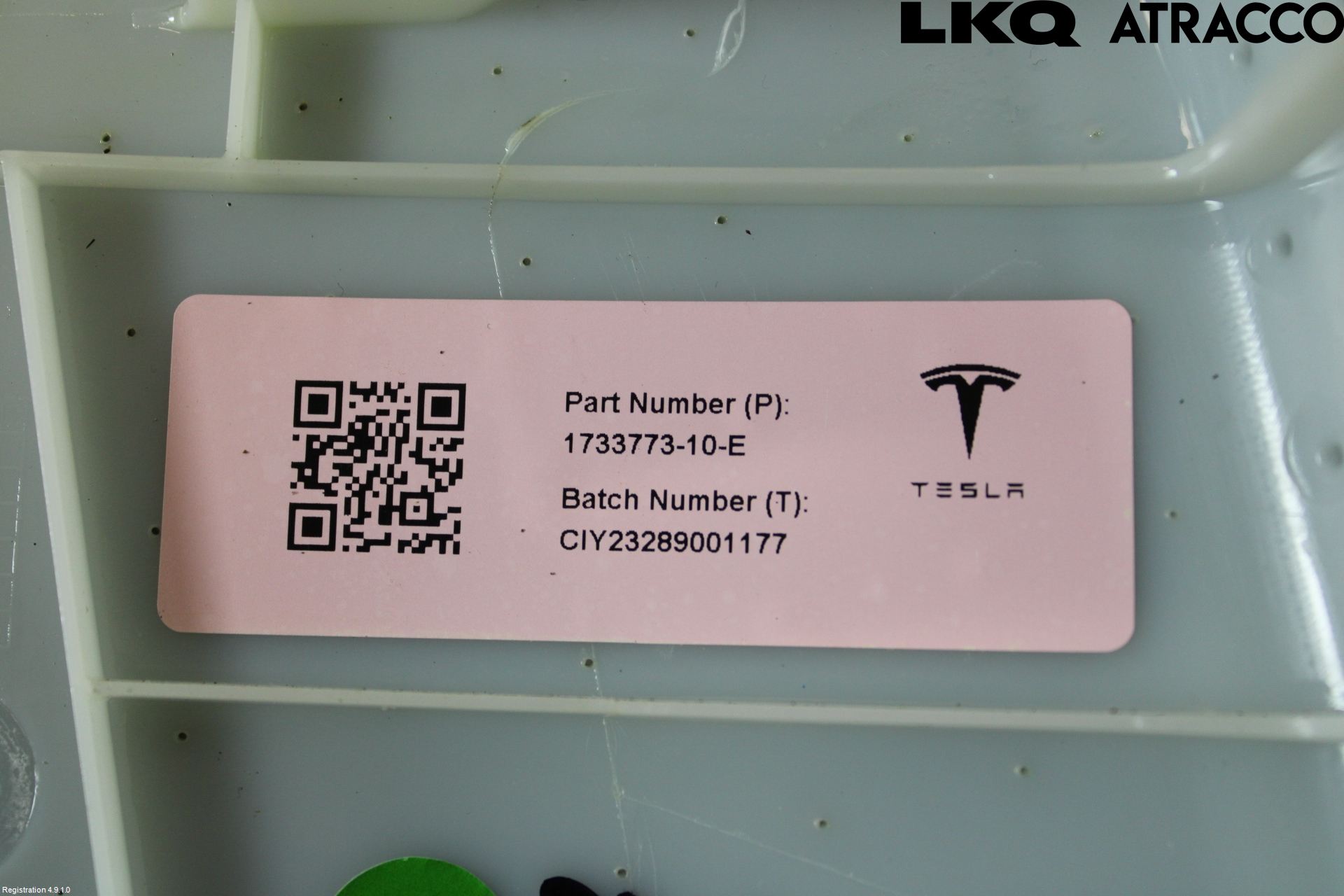 Tesla MODEL 3 17- Innr Deksel A-B-C Stolpe