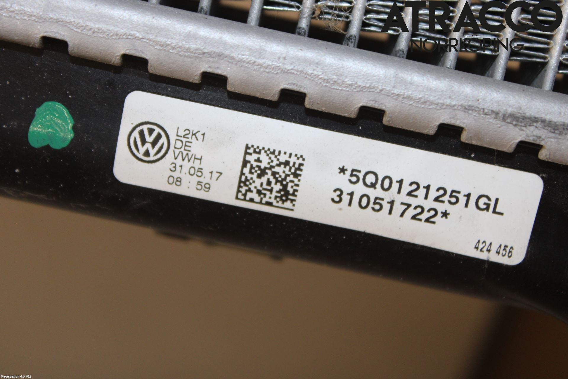 Volkswagen VW TIGUAN 16-24 Radiator Automat