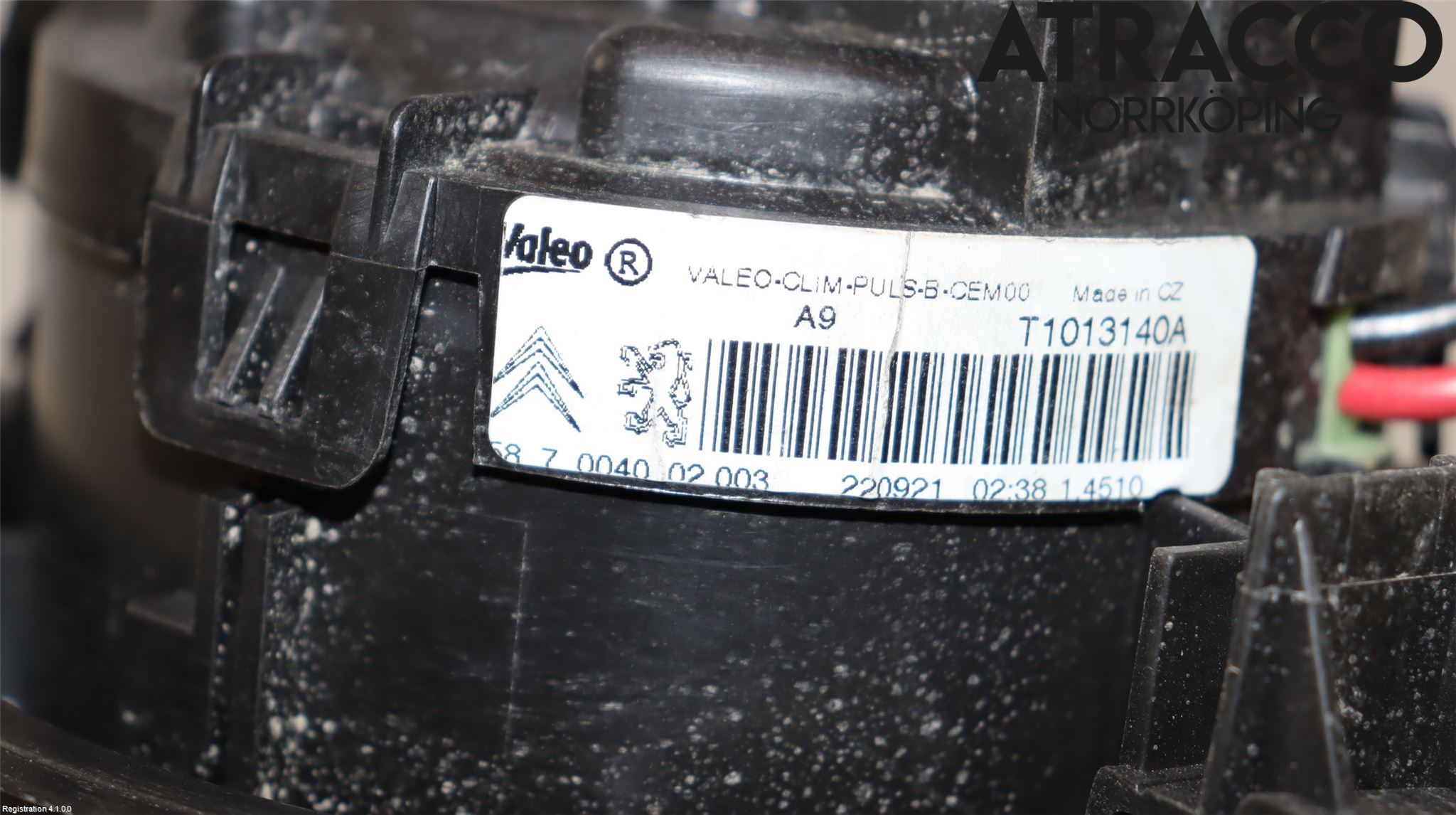 Citroen COTROEN C3 17-24 Varmeapparat Viftemotor