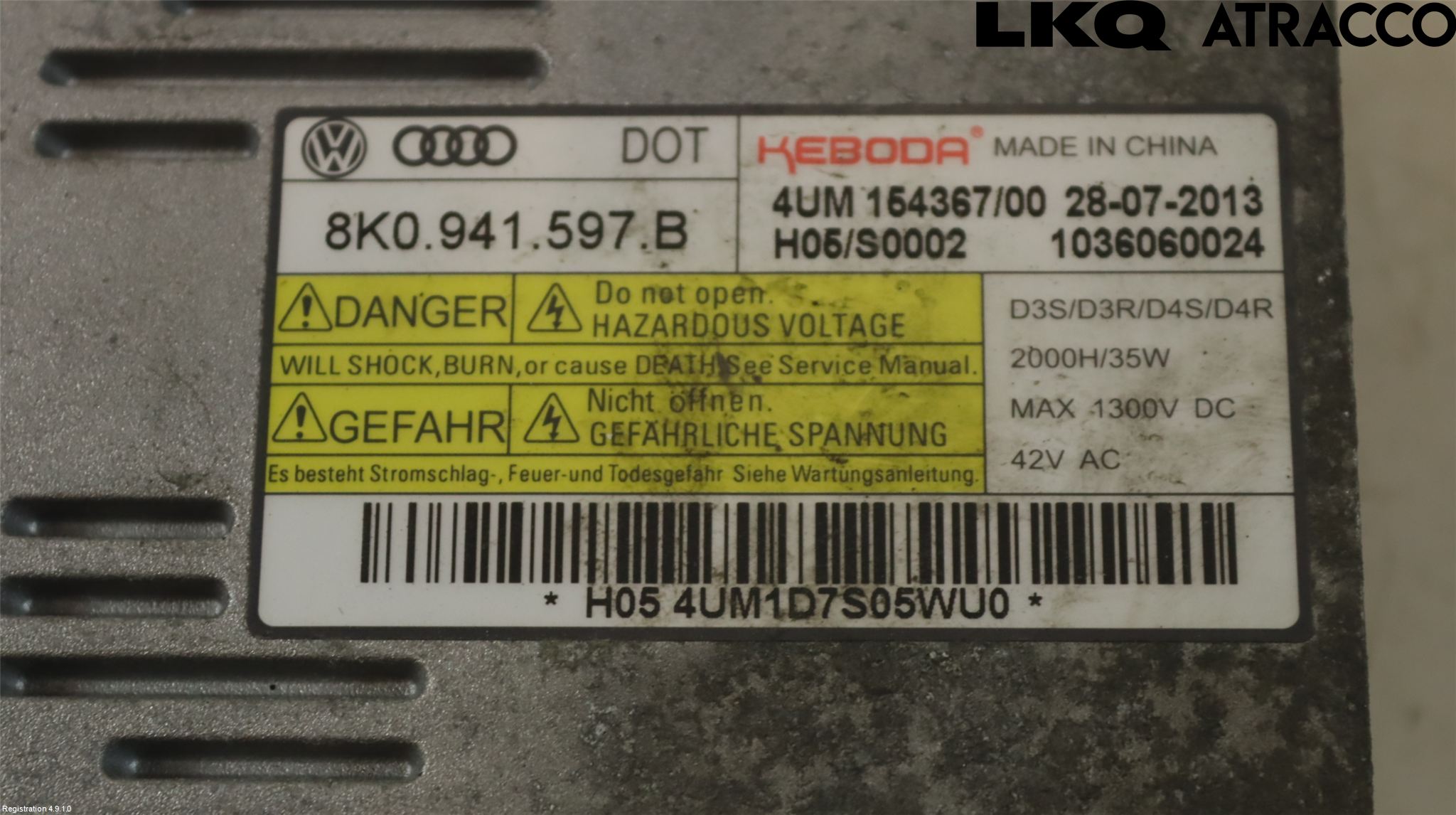 Skoda OCTAVIA (5E) 13-20 Styreenhet Xenon