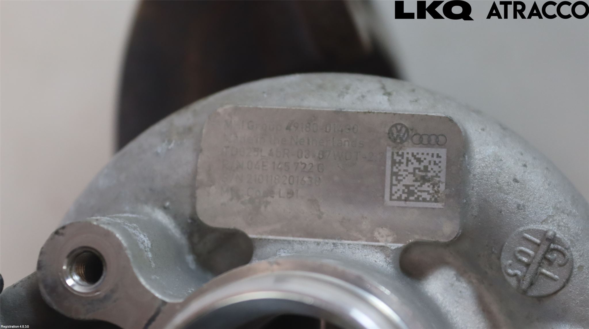 Volkswagen VW PASSAT 15-19 Turboaggregat