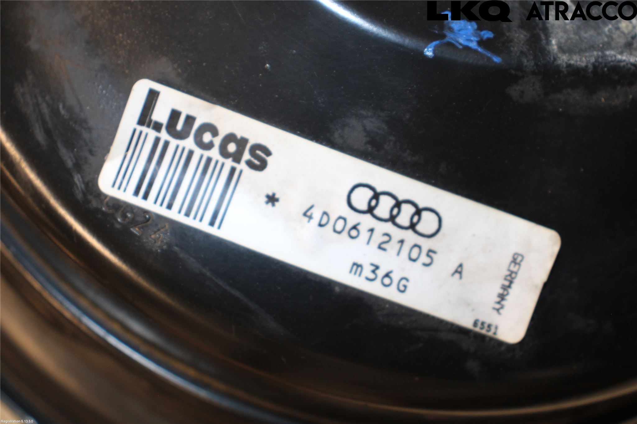 Audi A8/S8 4D 94-02 Bremseservo