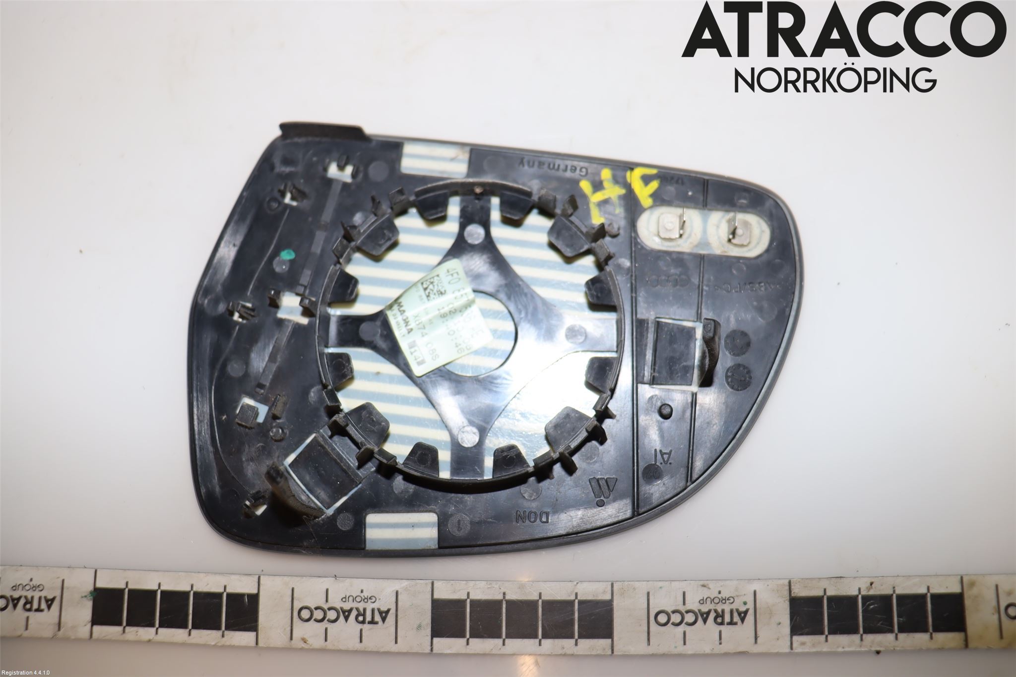 Audi A4/S4 08-11 Speil Glass H