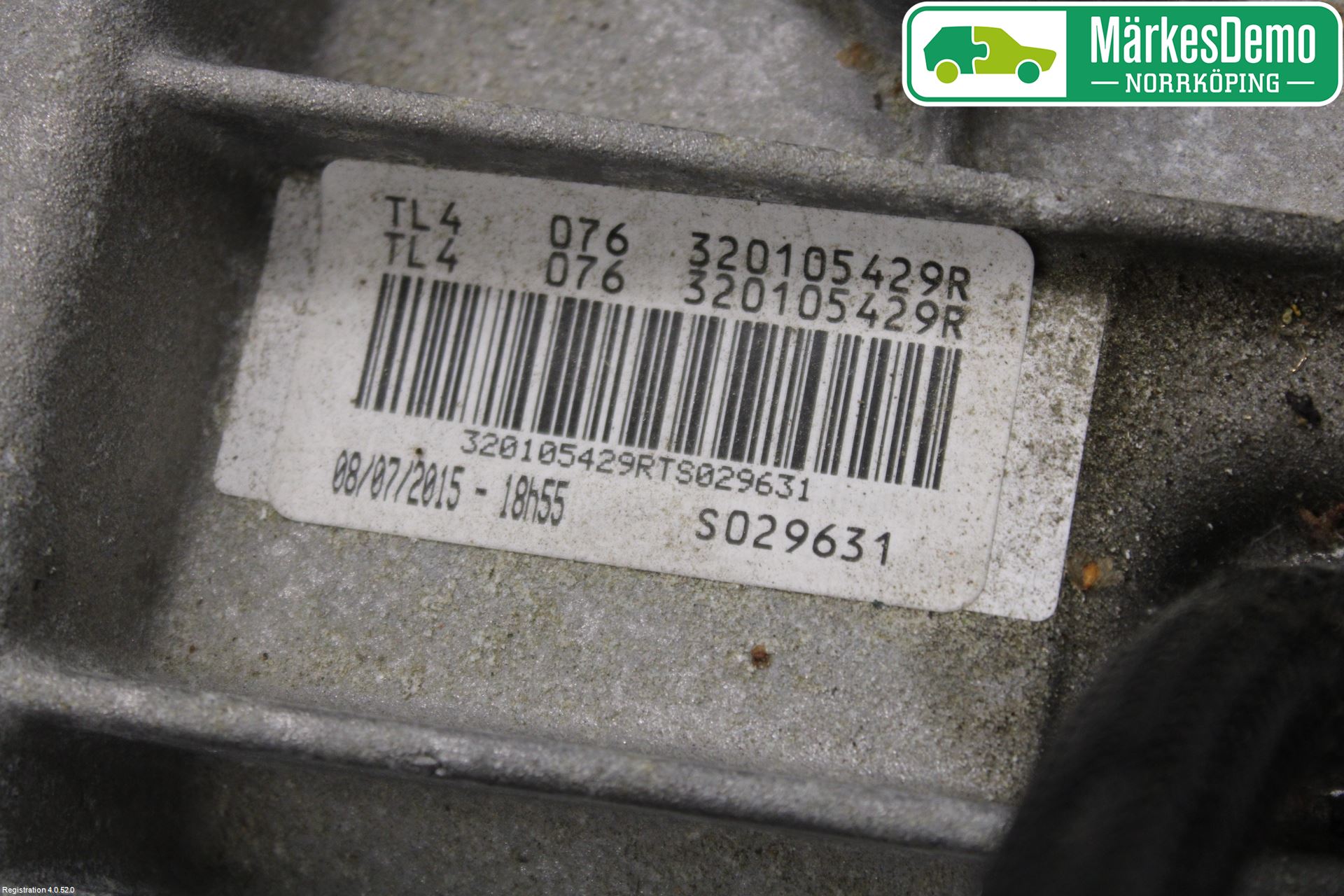 Renault KANGOO II 15-21 Gearkasse 6 Trinn