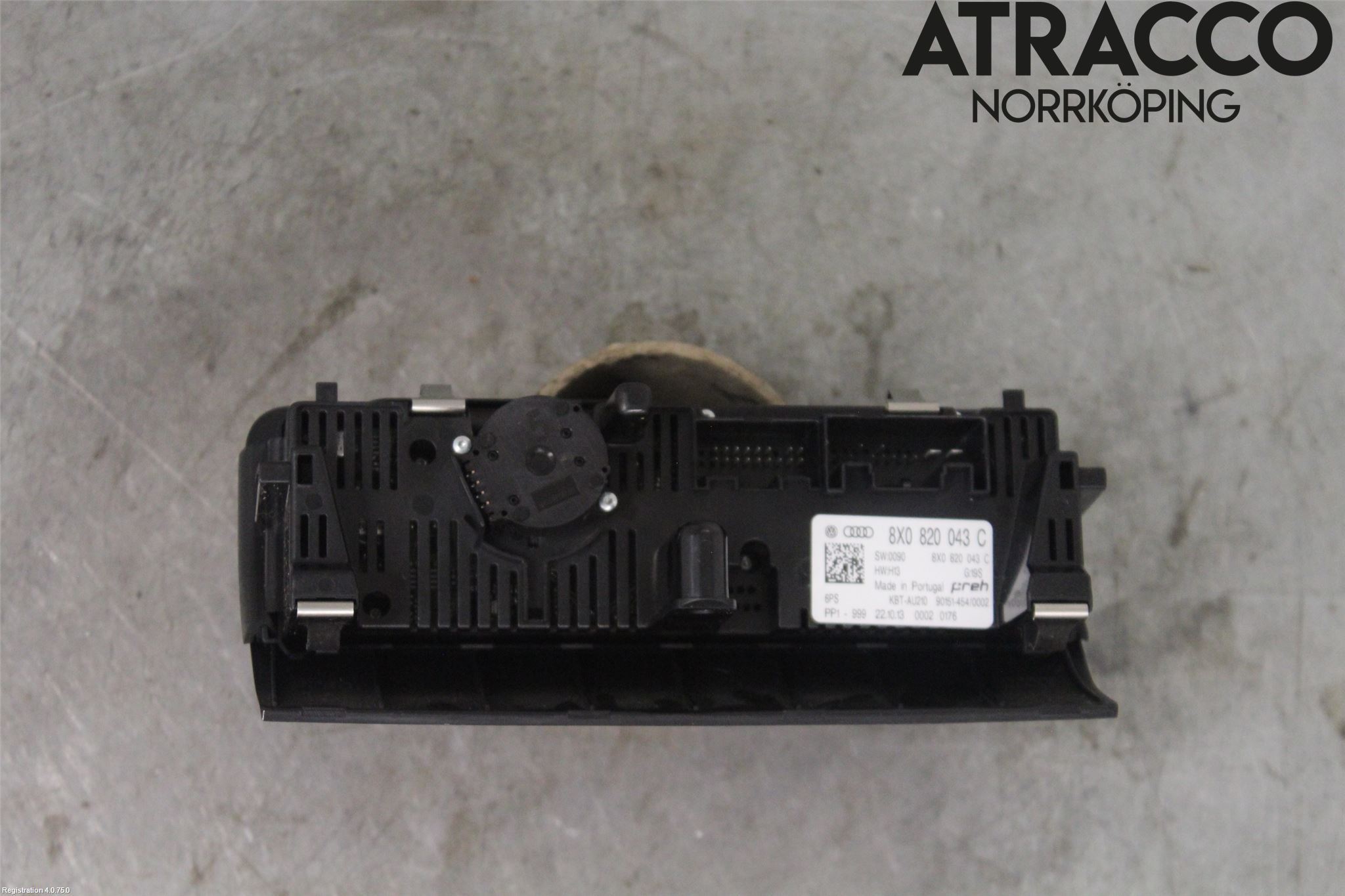 Audi A1/S1 11-18 Varmeapparat Panel(Regulering)