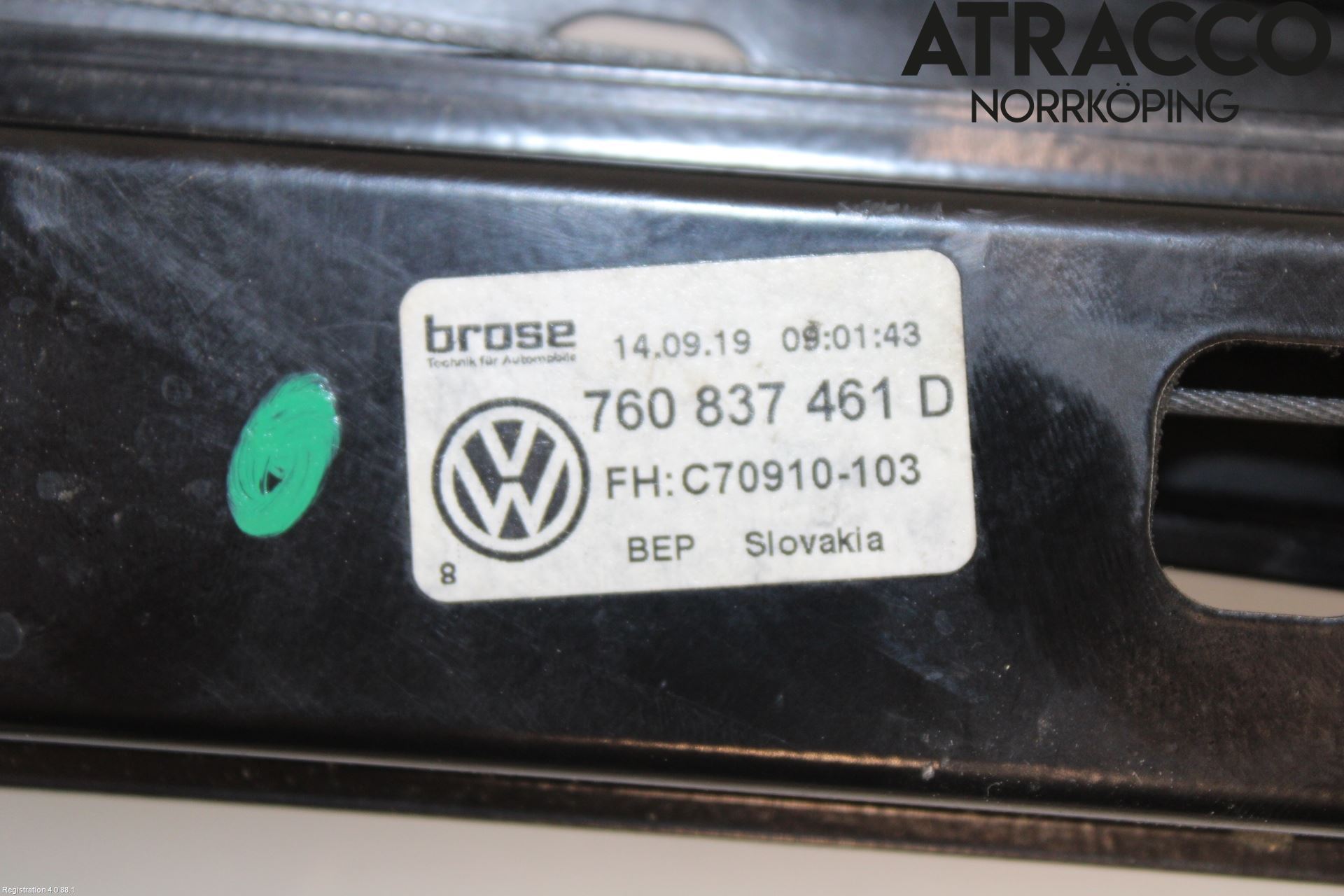 Volkswagen VW TOUAREG CR 18- Vindusheis El Komp