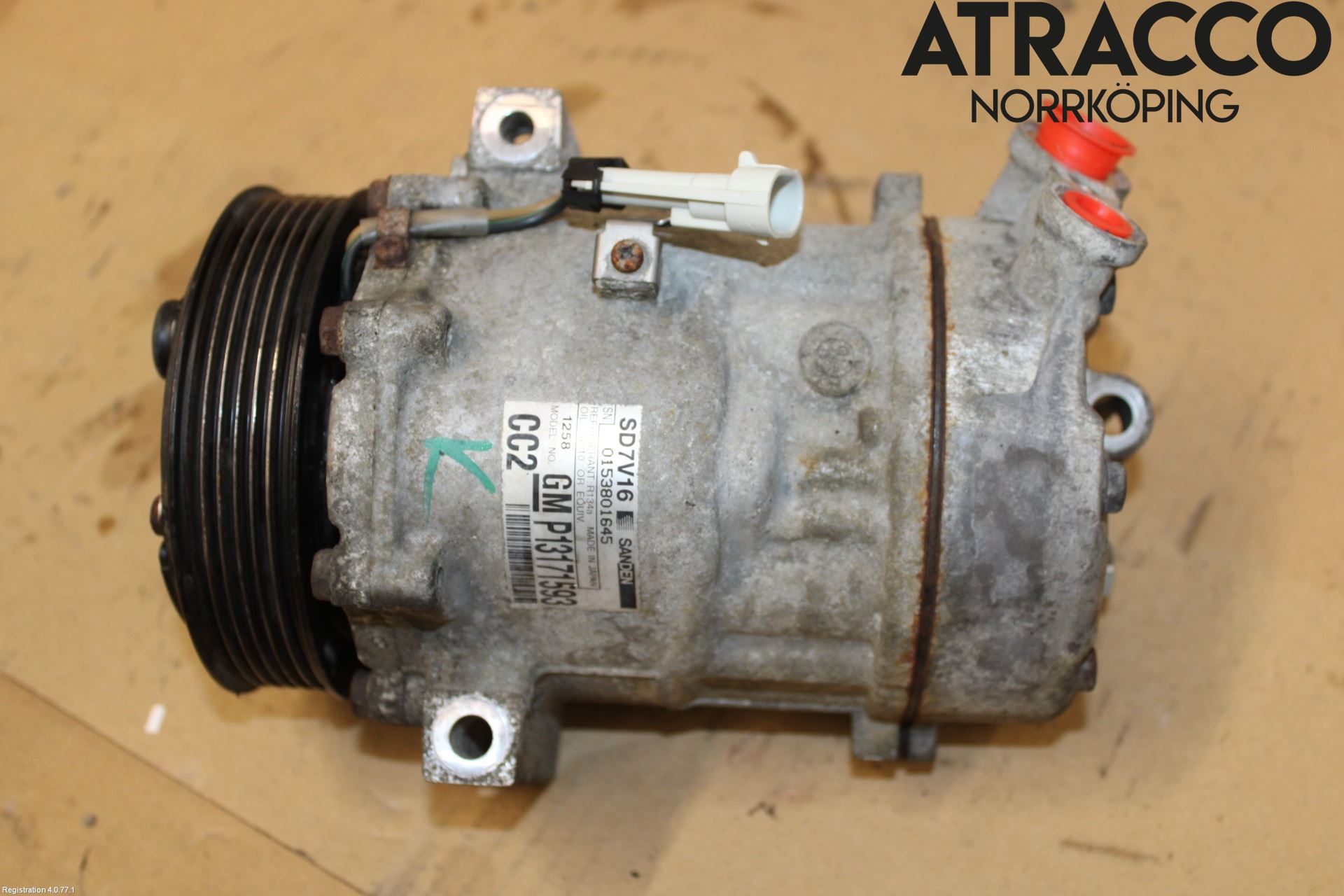 Saab 9-3 VER 2 Varme Ac Kompressor
