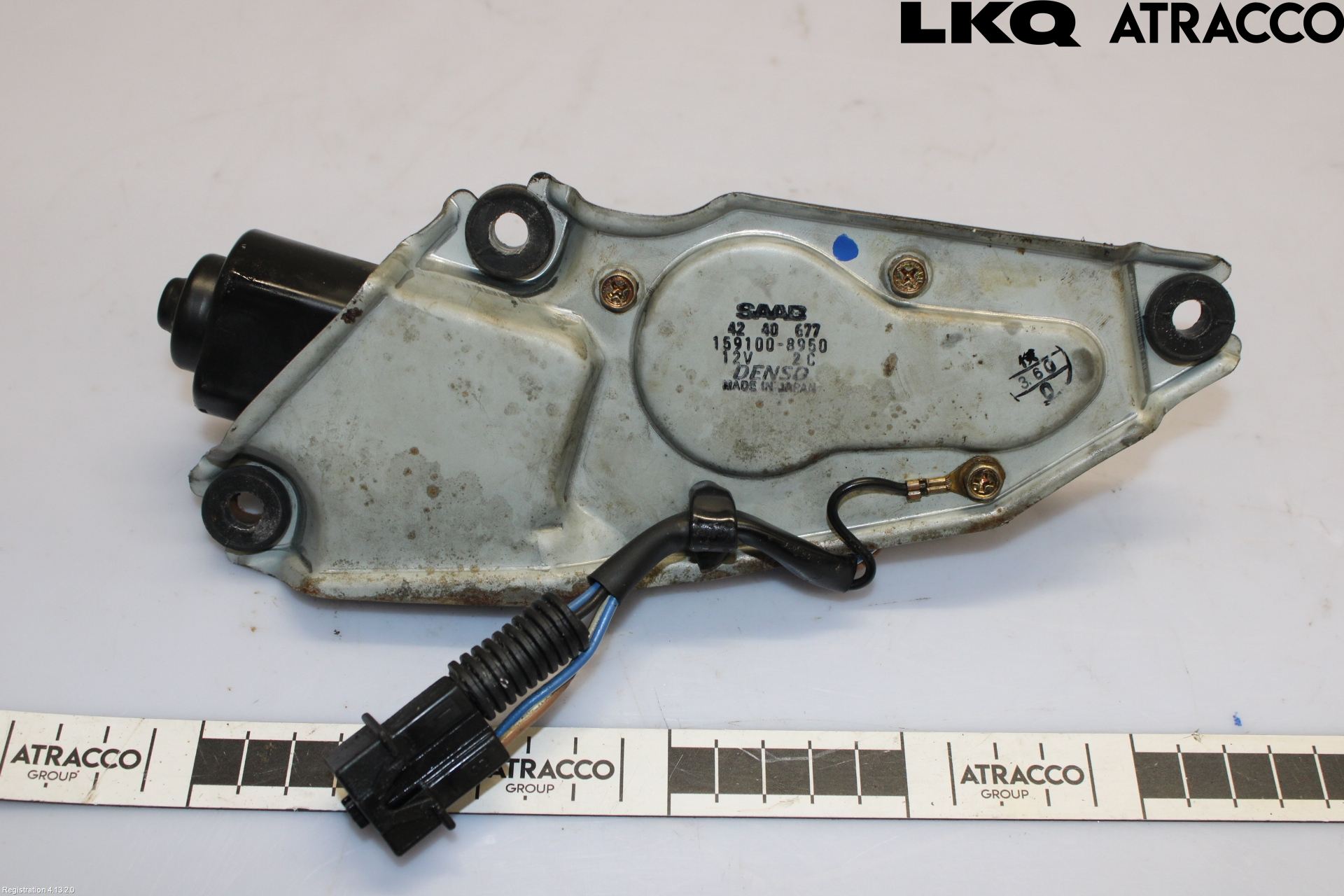 Saab 9-3 VER 1 98-03 Viskermotor Bakluke