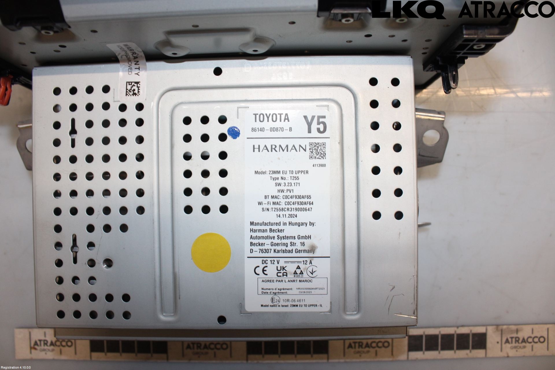 Toyota YARIS CROSS XP21 21- Stereo Radio Med Cd