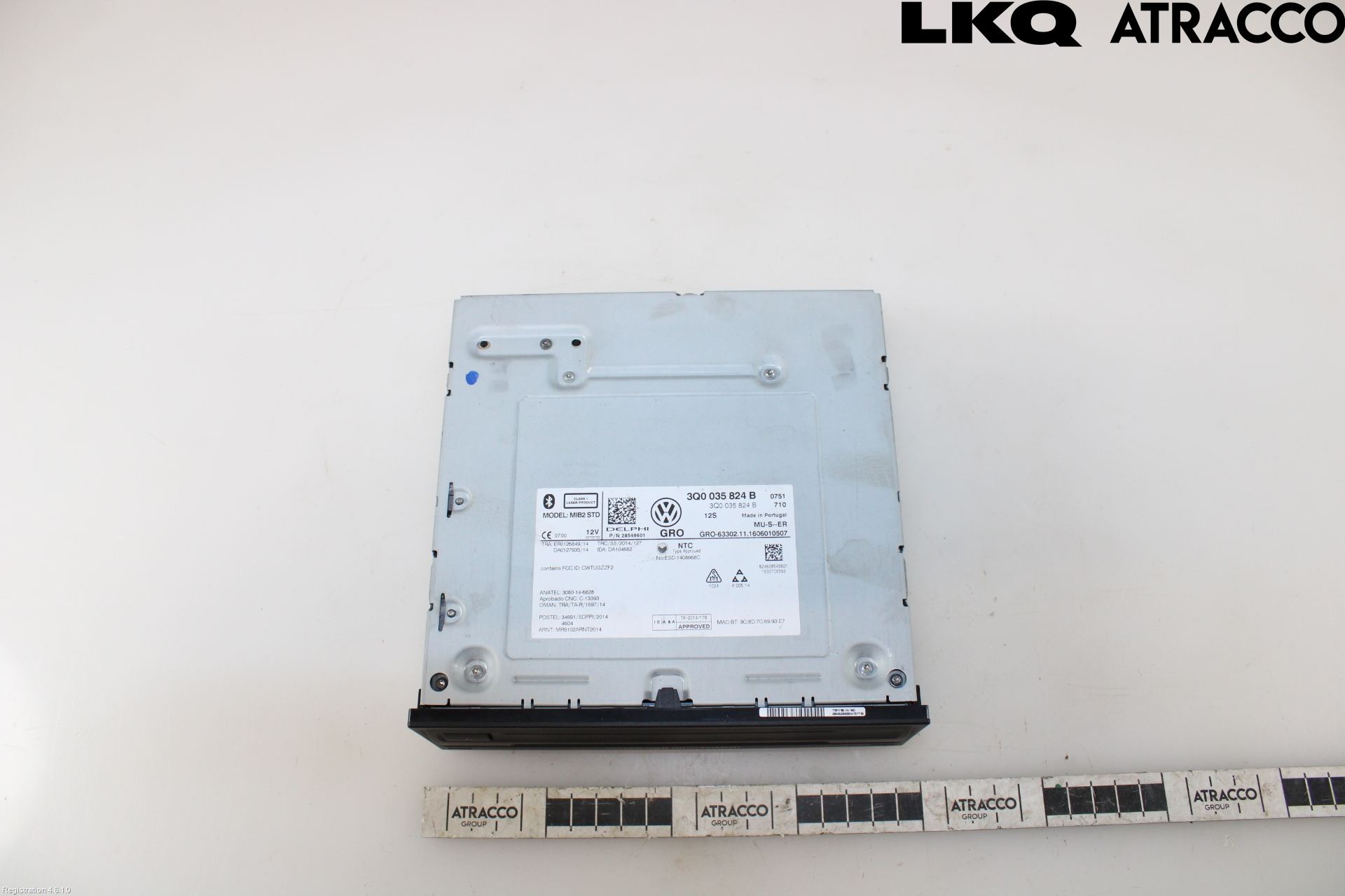 Volkswagen VW PASSAT 15-19 Stereo Radio Med Cd