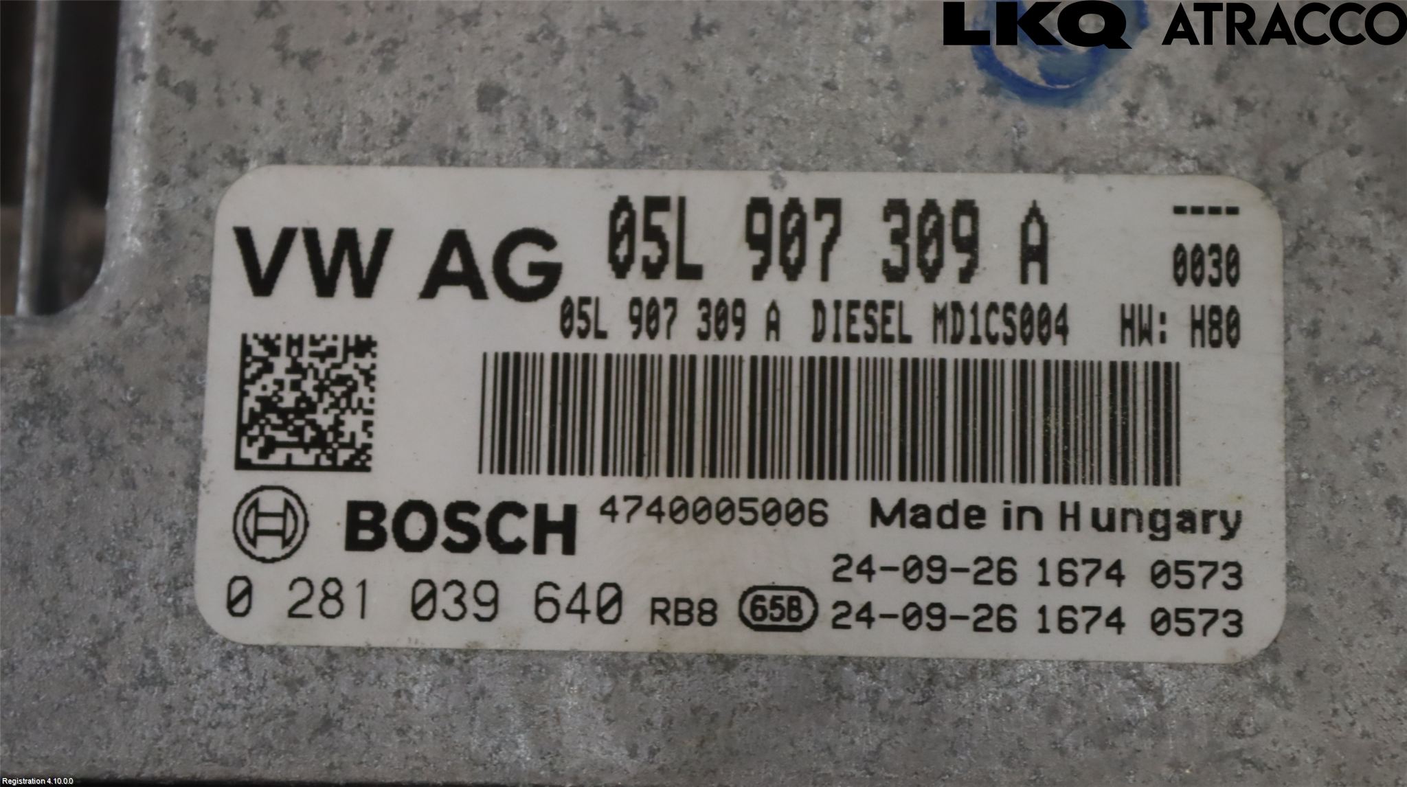 Audi A6 F2/C8 19- Styreenhet Dieselpumpe