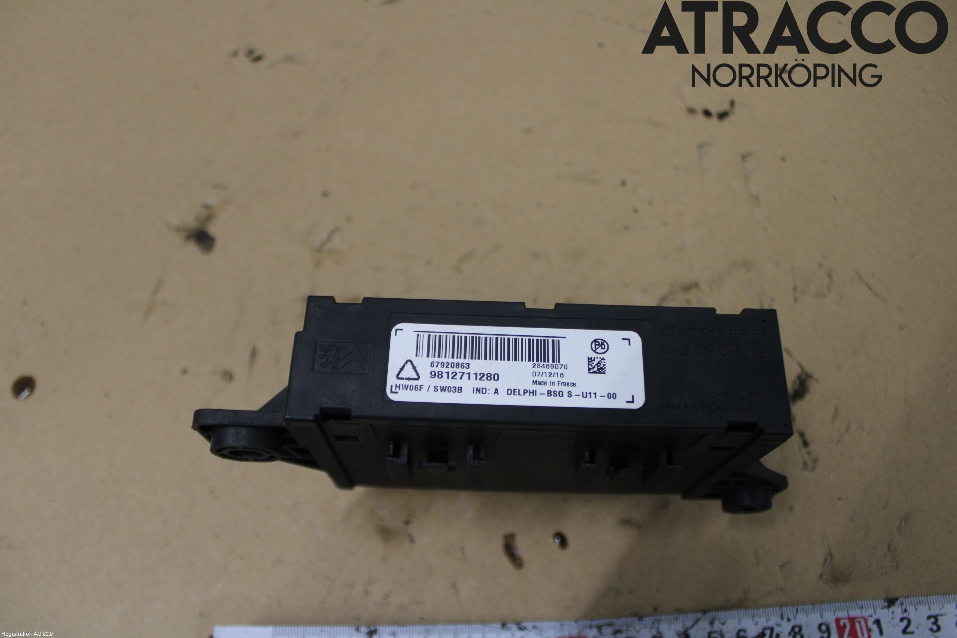 Citroen C4 GRAND PICASSO 14-18 Styreenhet Øvrig