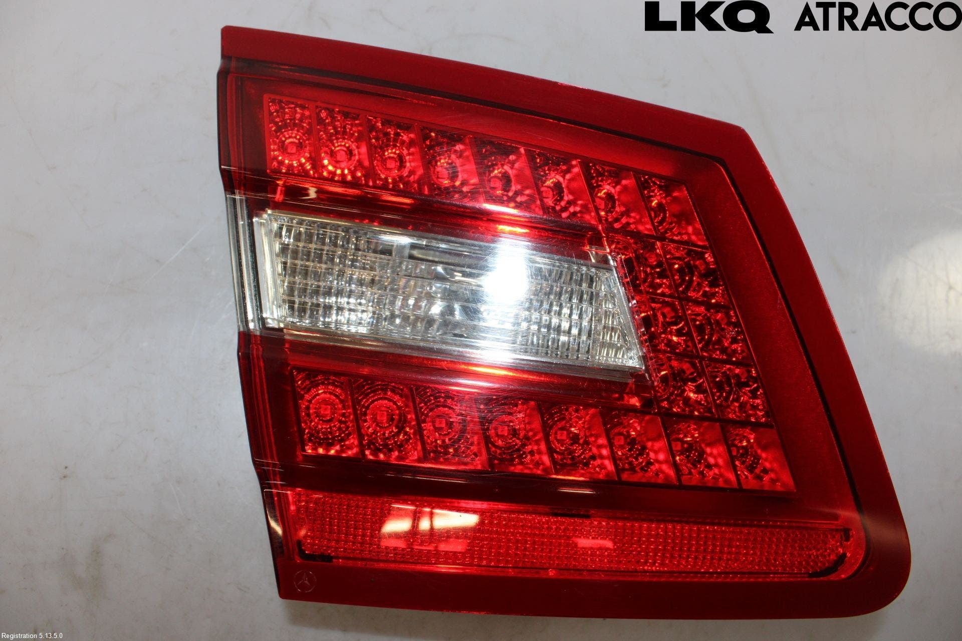 Mercedes-Benz MB E-KLASS (W212) 09-16 Baklykt Venstre På Luke(Indre