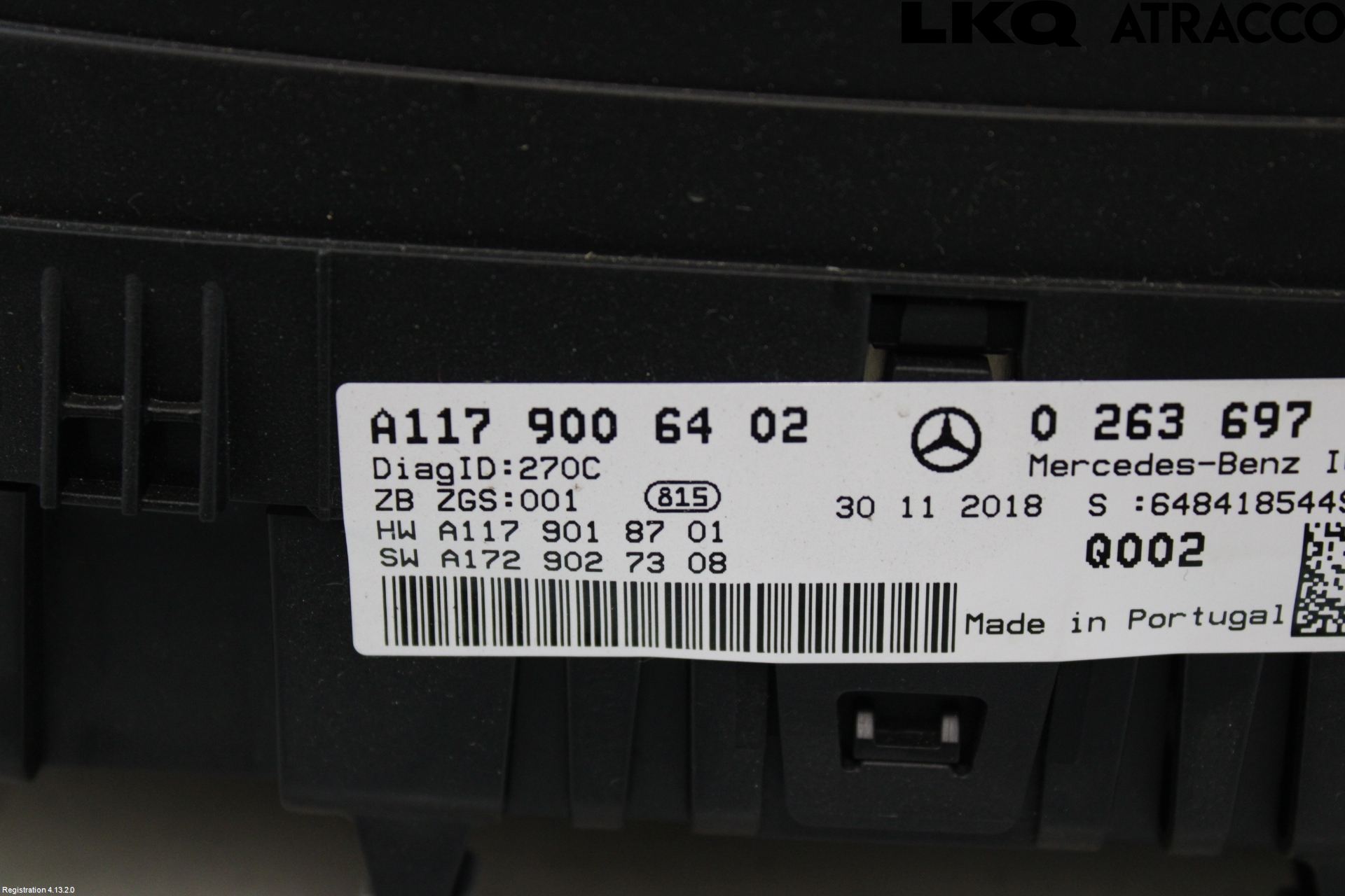 Mercedes-Benz MB CLA-KLASS (C117/X117) 13-19 Instr Kombinert