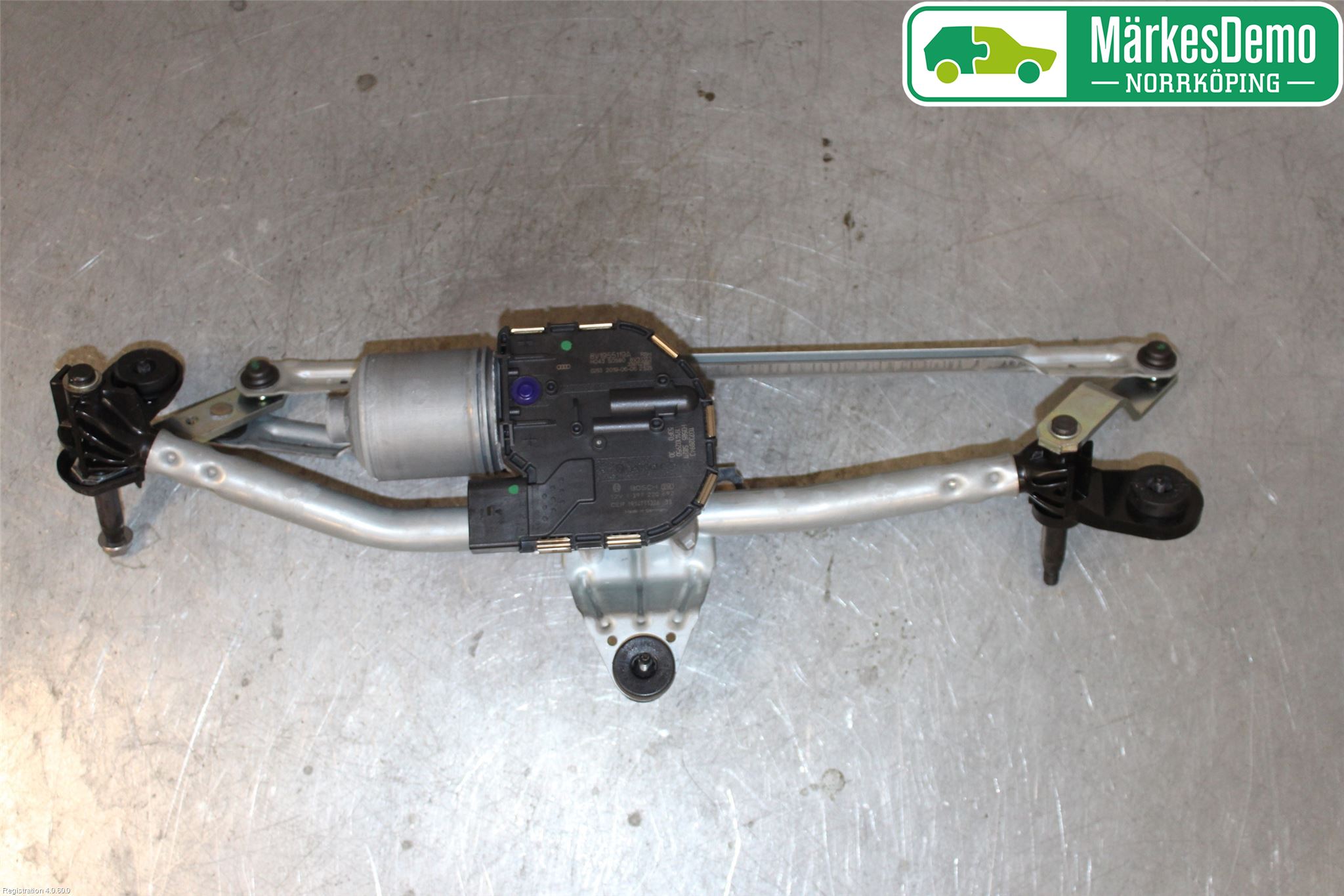 Audi A3/S3 8V 13-20 Viskeroverføring Frontrute