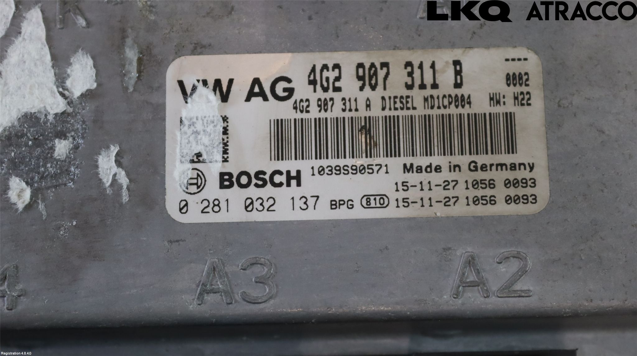 Audi A6 ALLROAD 12-18 Styreenhet Dieselpumpe