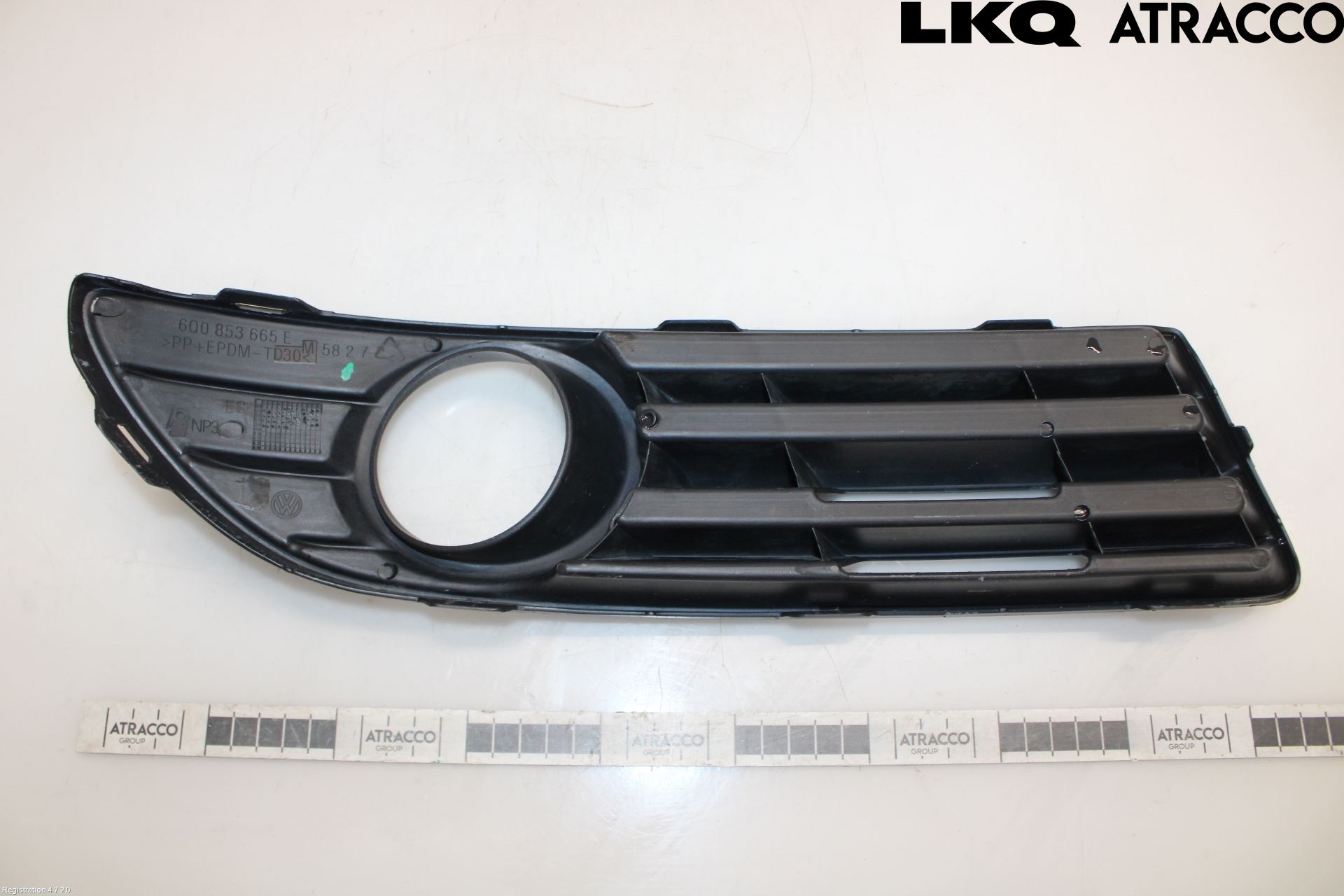 Volkswagen VW POLO 05-09 Frontlykt Kurve-Tåkelys Ramme