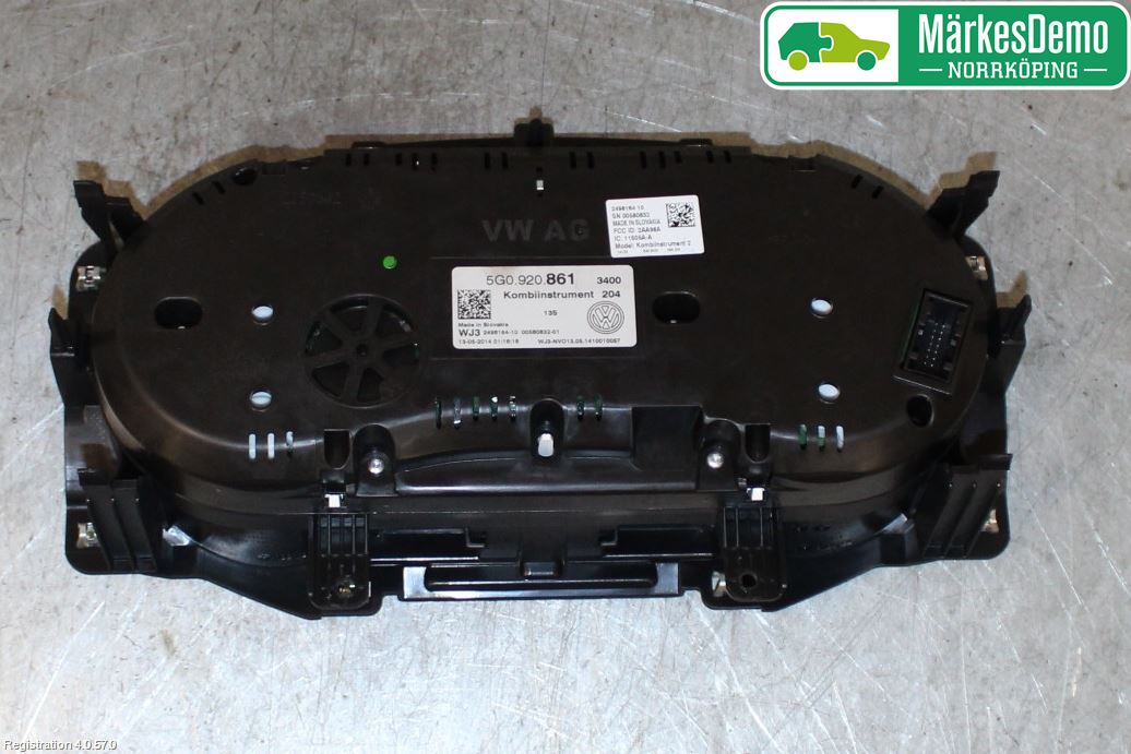 Volkswagen VW GOLF / E-GOLF VII 13-20 Instr Kombinert