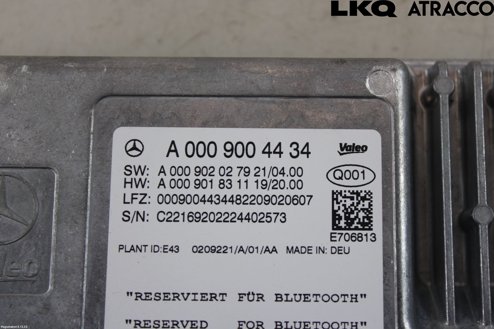 Mercedes-Benz MB EQA (H243) 21- Styreenhet Parkering
