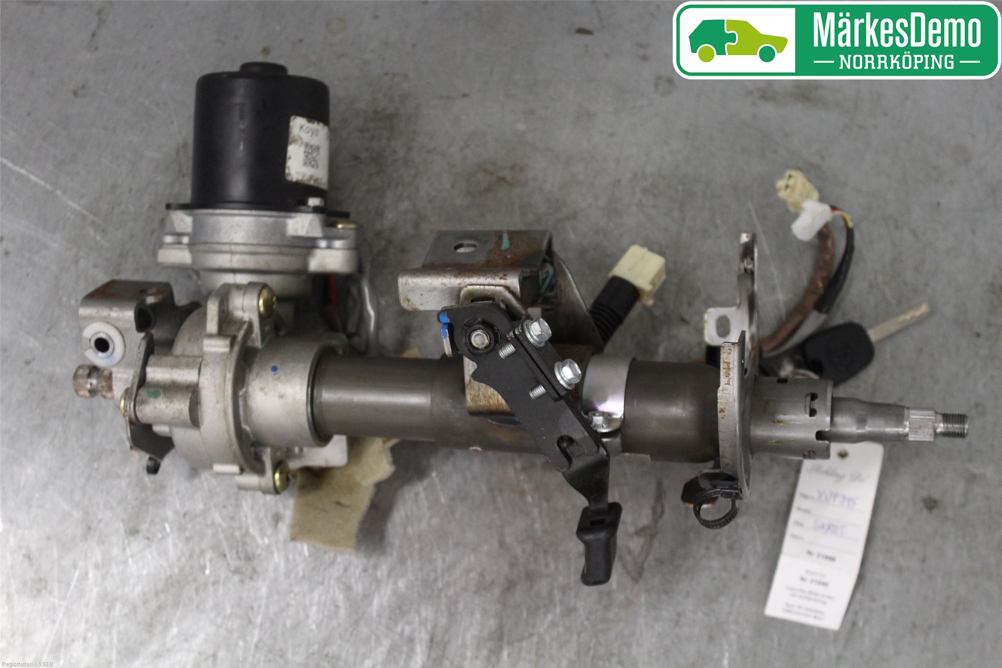 Toyota AYGO 06-14 Rattakselaggregat Innebygd Servo