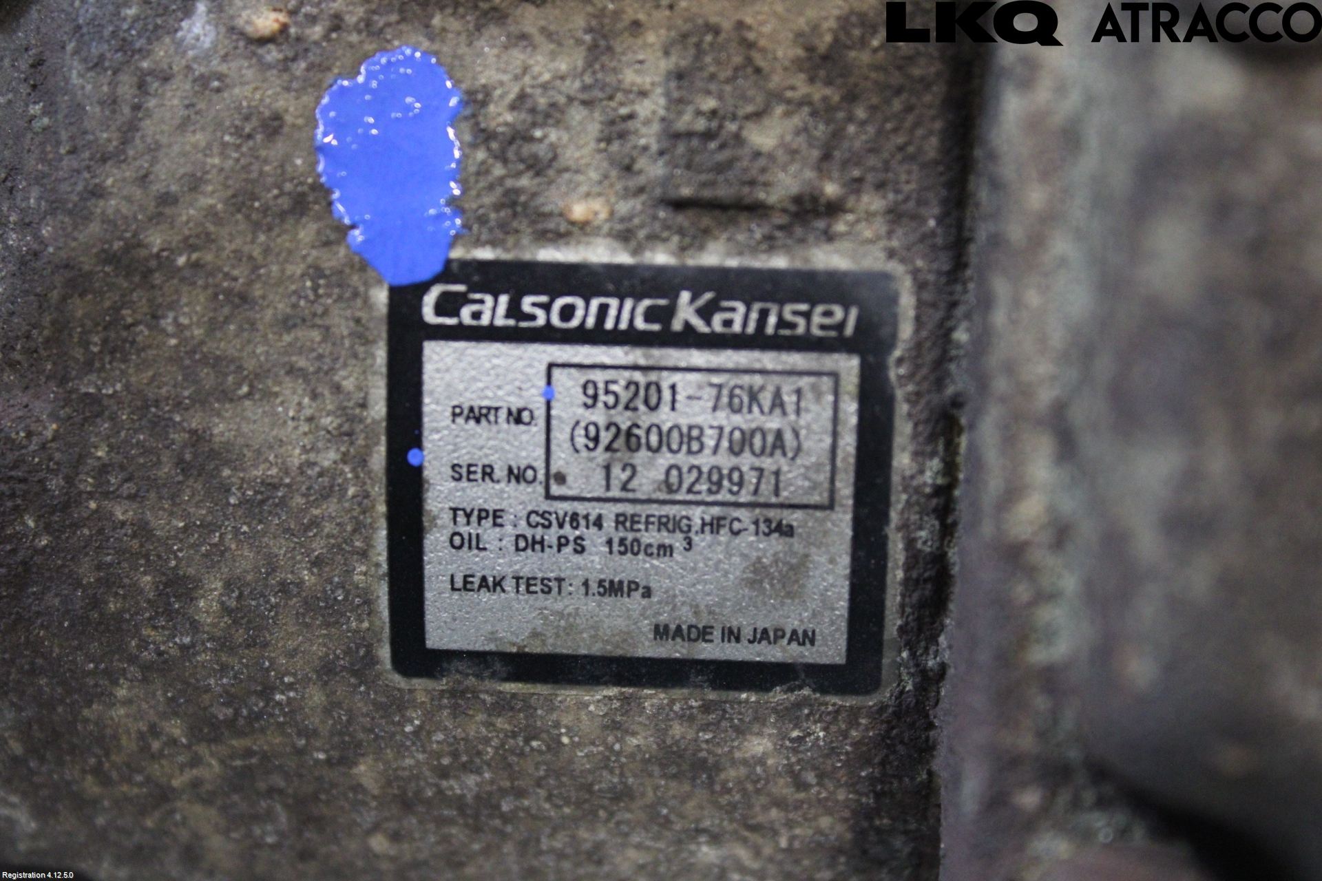 Suzuki GRAND VITARA II 06-14 Varme Ac Kompressor