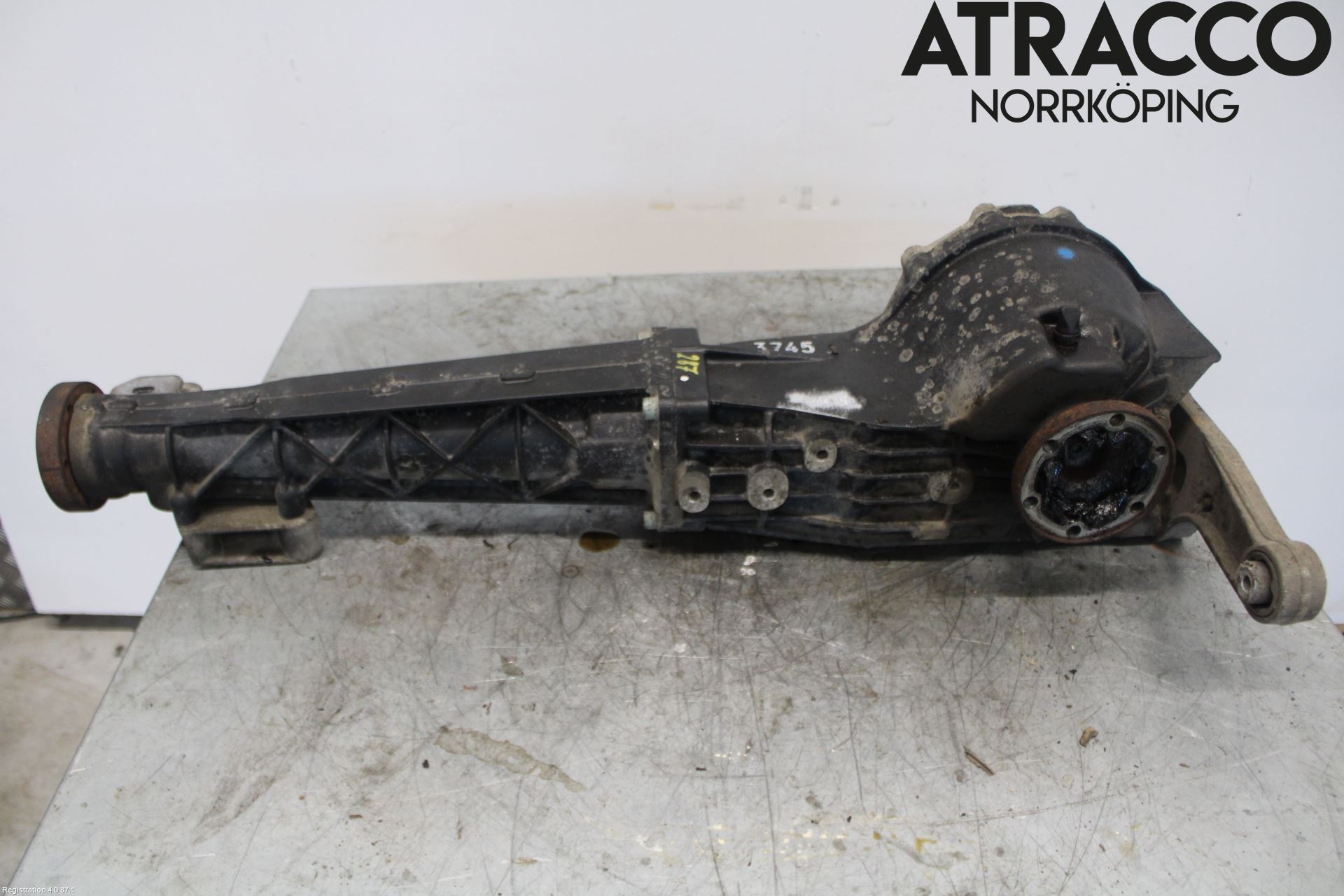 Audi A4/S4 99B-00 Bakaksel Kardang Bak -Diff