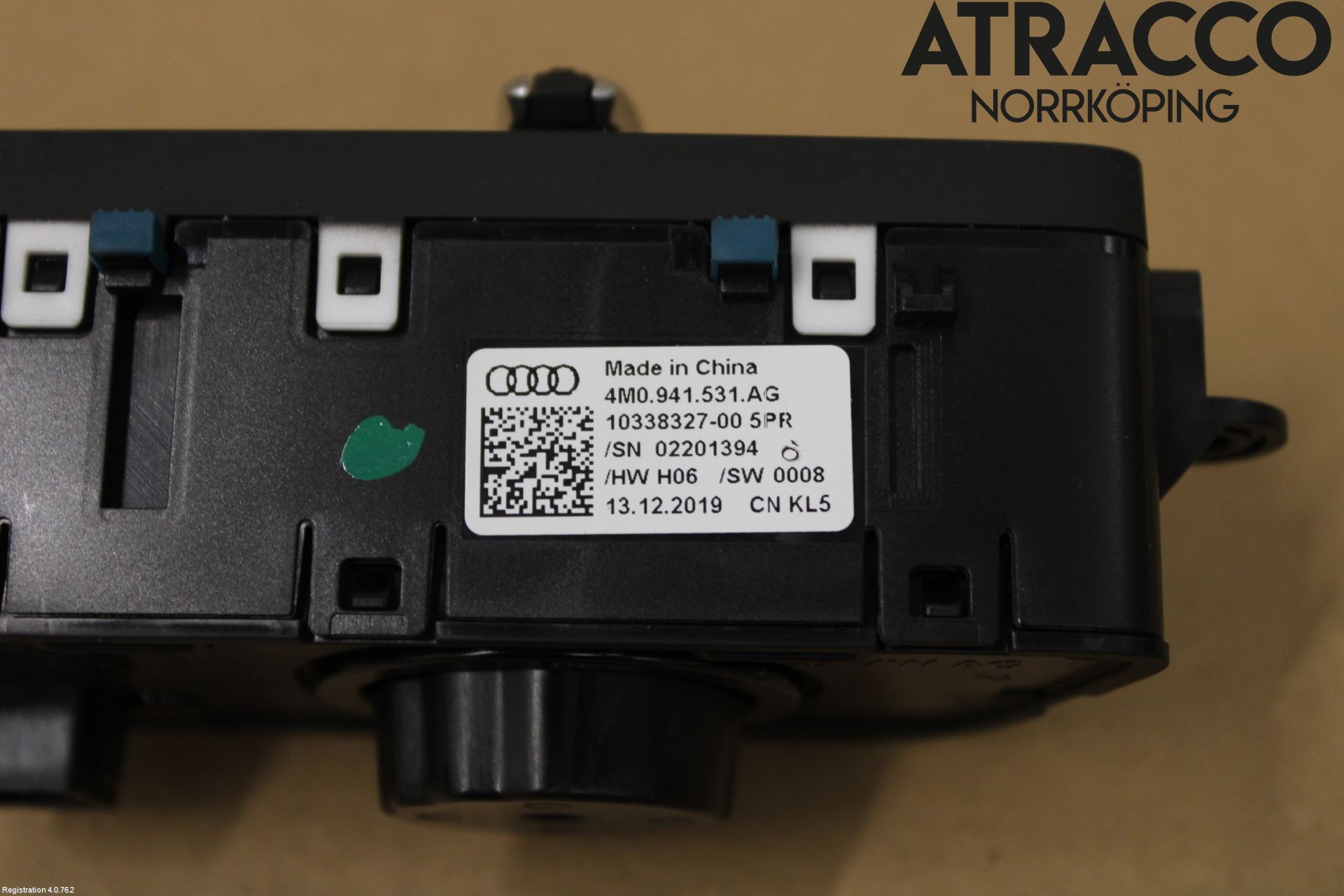 Audi A4/S4 B9 20- Bryter Hovedlys