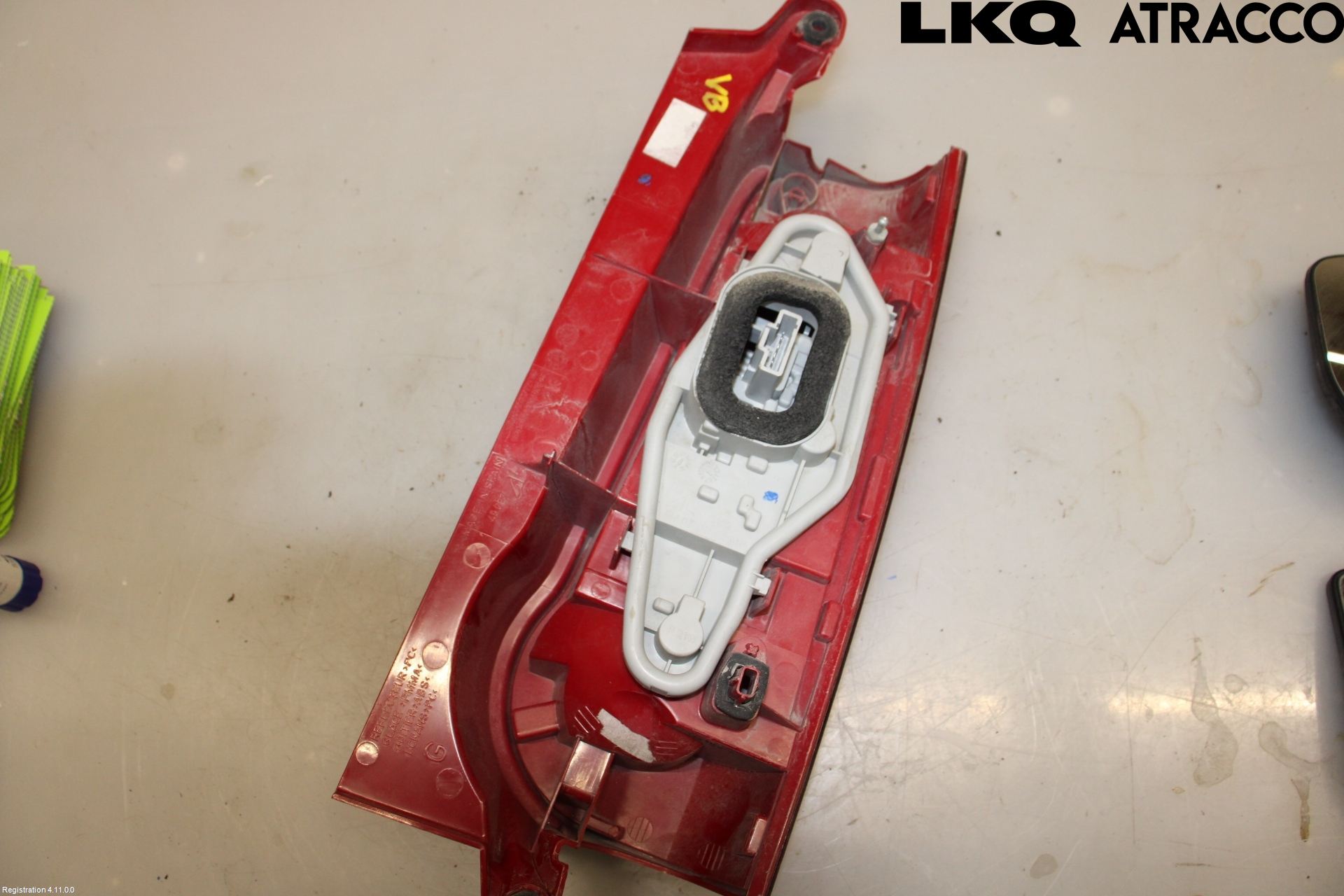 Peugeot PARTNER 08-15 Baklykt Venstre