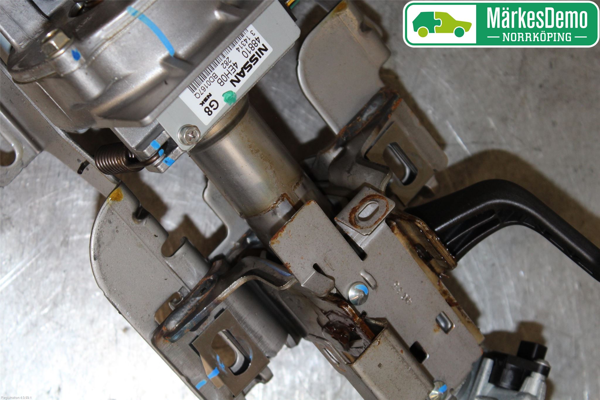 Nissan QASHQAI 14-17 Rattakselaggregat Innebygd Servo