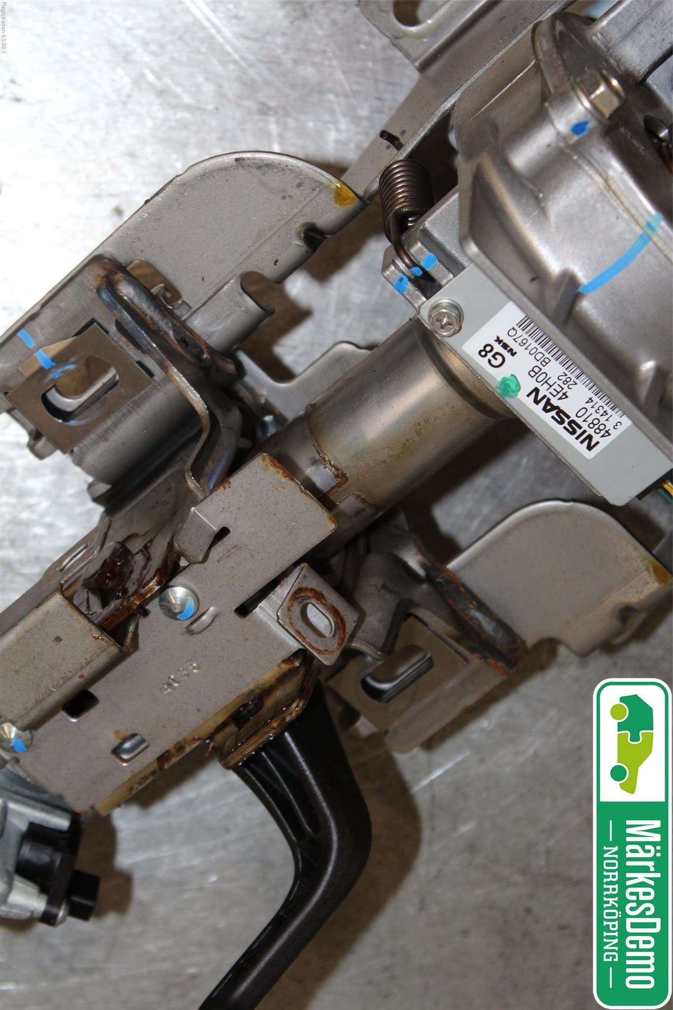 Nissan QASHQAI 14-17 Rattakselaggregat Innebygd Servo