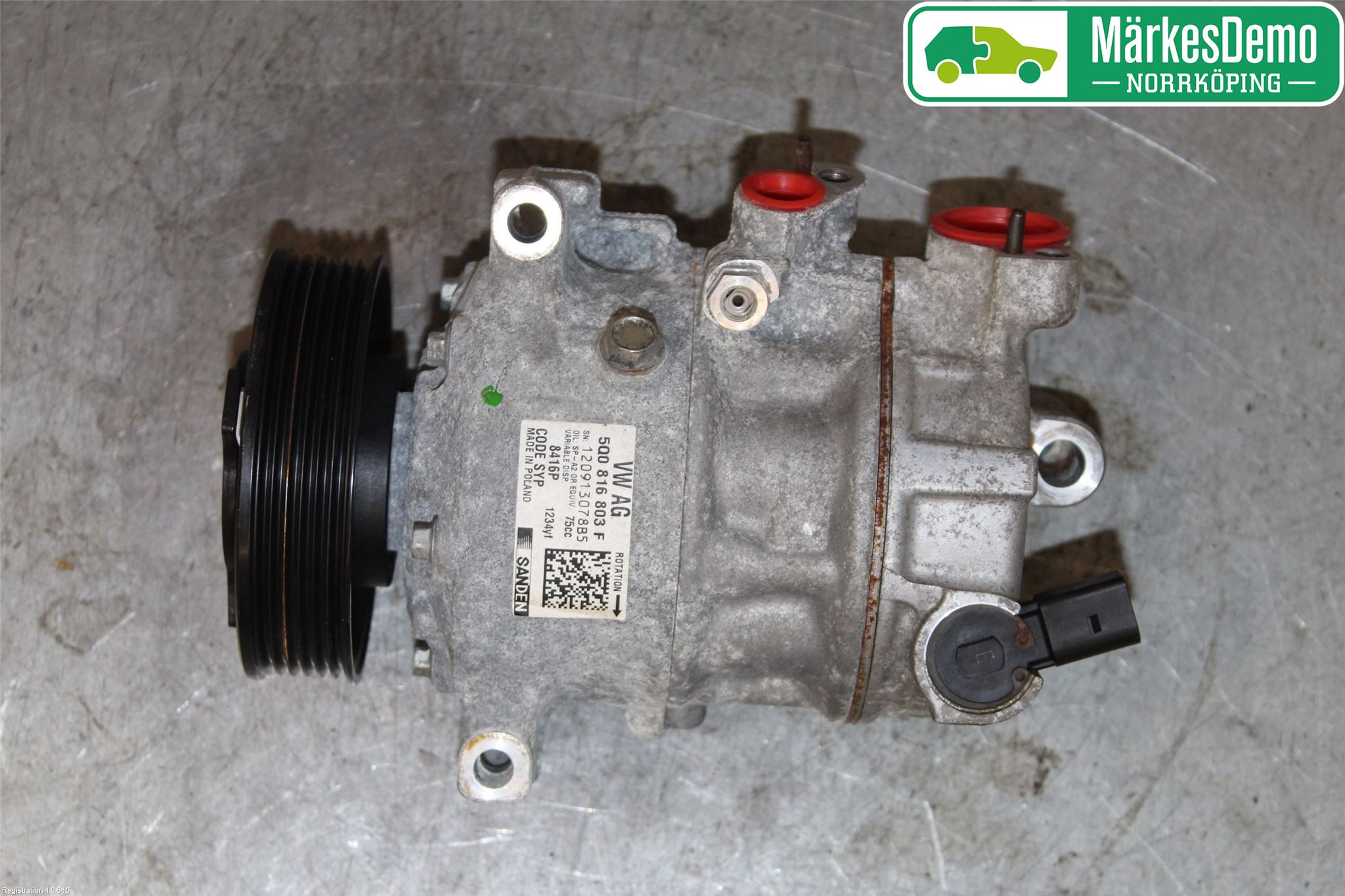 Skoda FABIA 15-21 Varme Ac Kompressor