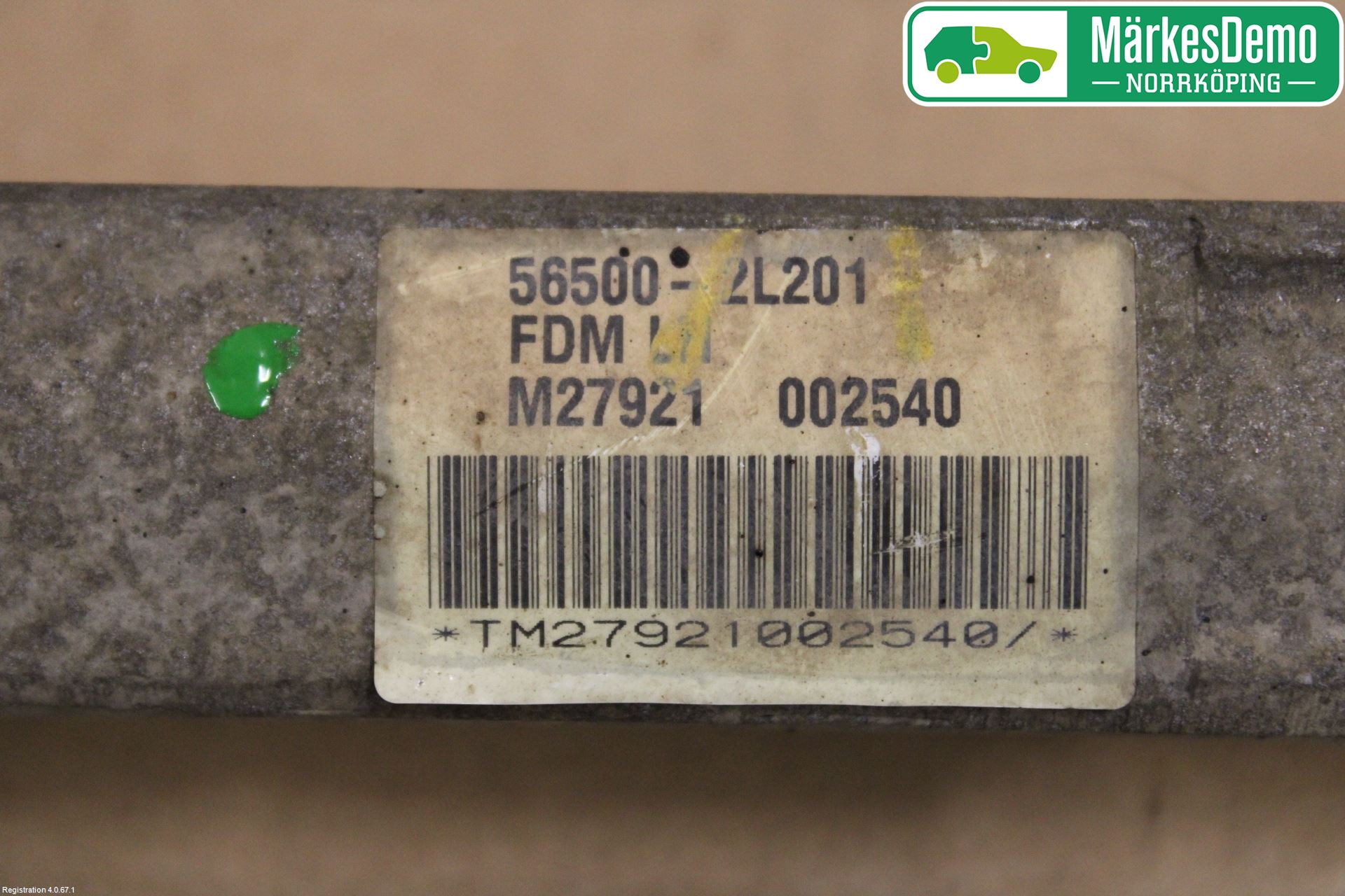 Hyundai i30 FD 07-12 Snekke - Tannstang