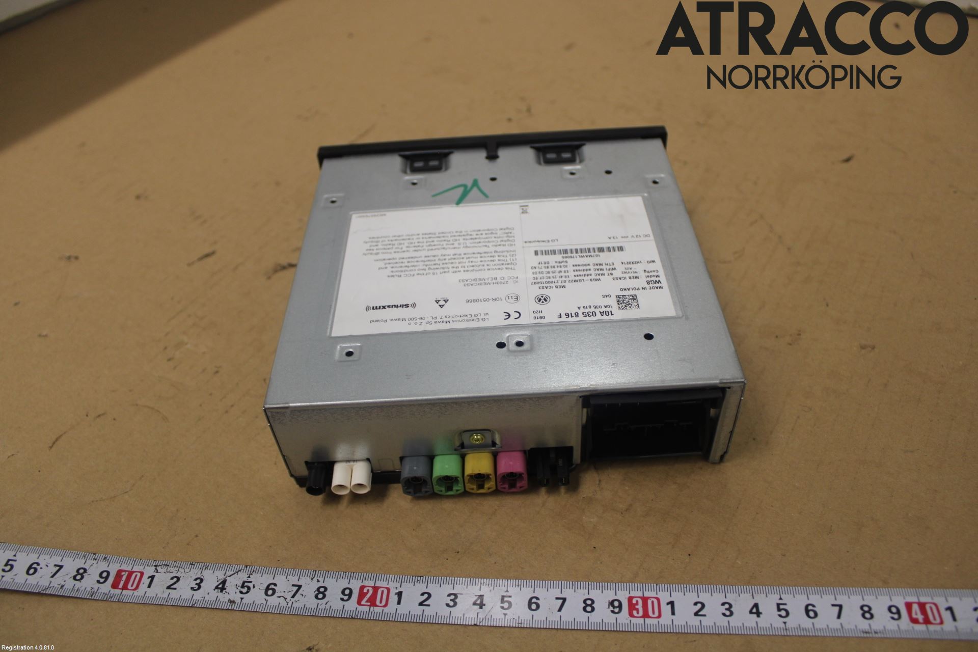 Volkswagen VW ID.4 21- Stereo Radio Med Cd