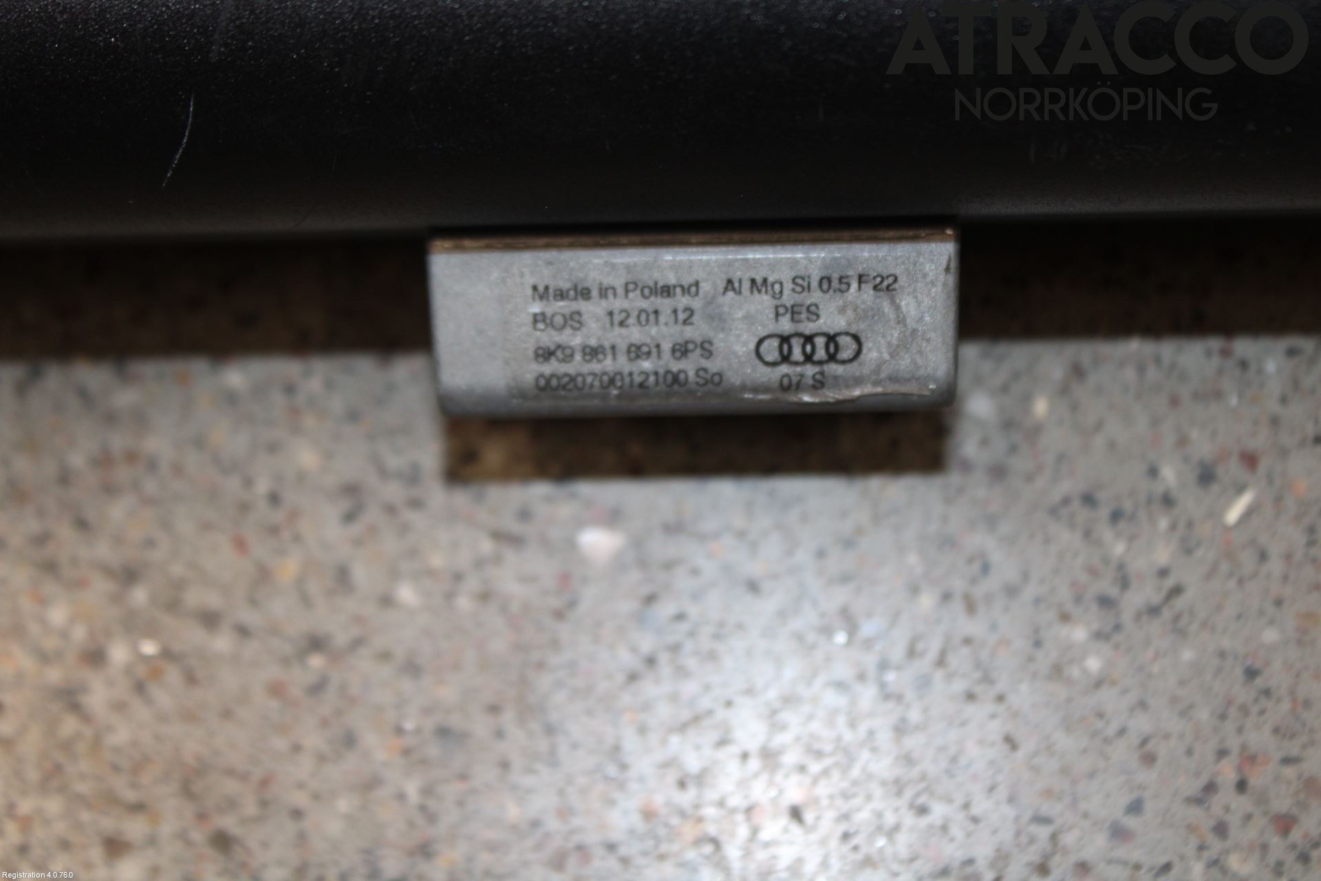 Audi A4 12-15 Innr Lastenett